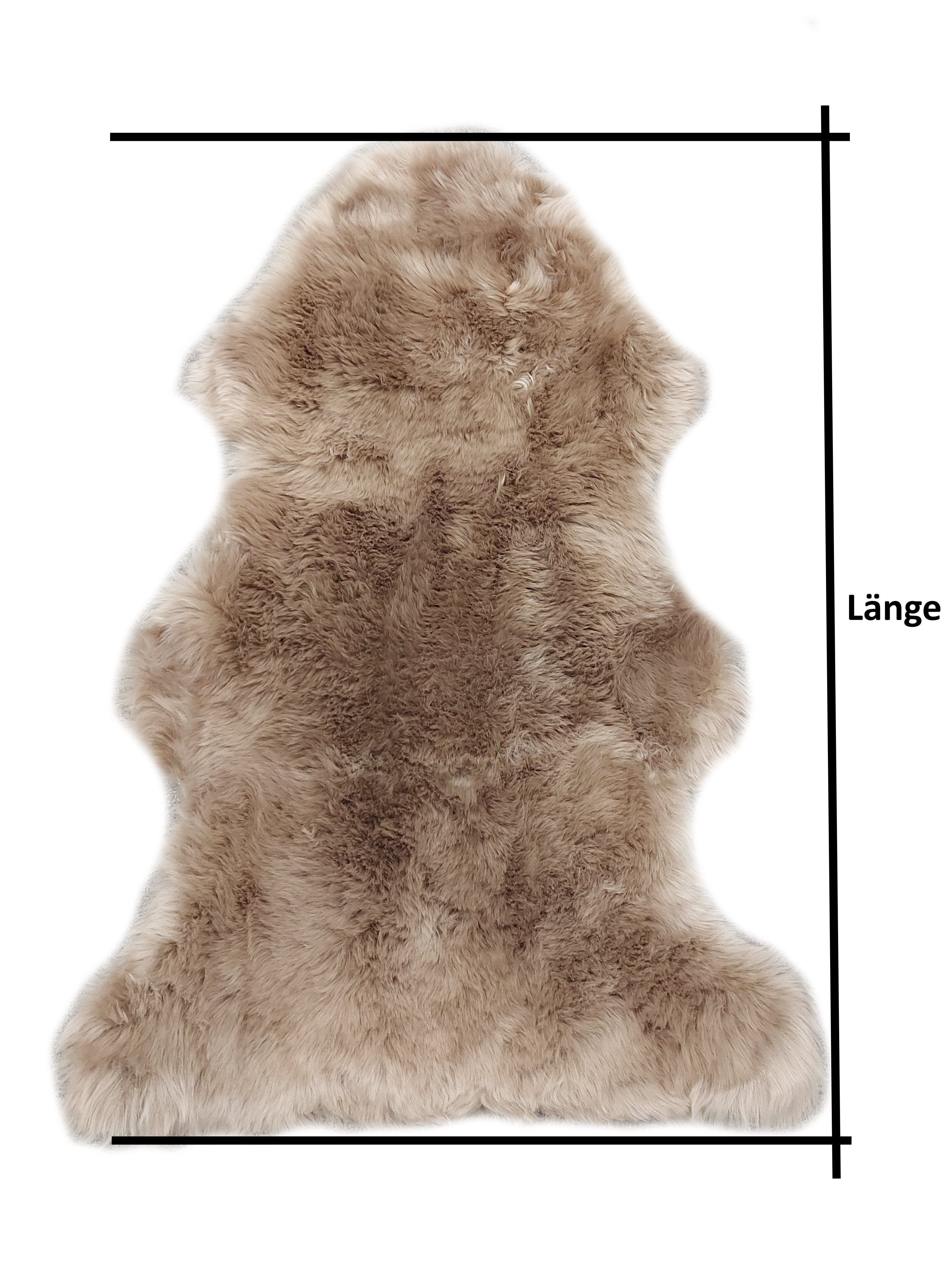 Wohndecke walexo Lammfell Teppich Naturfell Schaffell günstig online kaufen