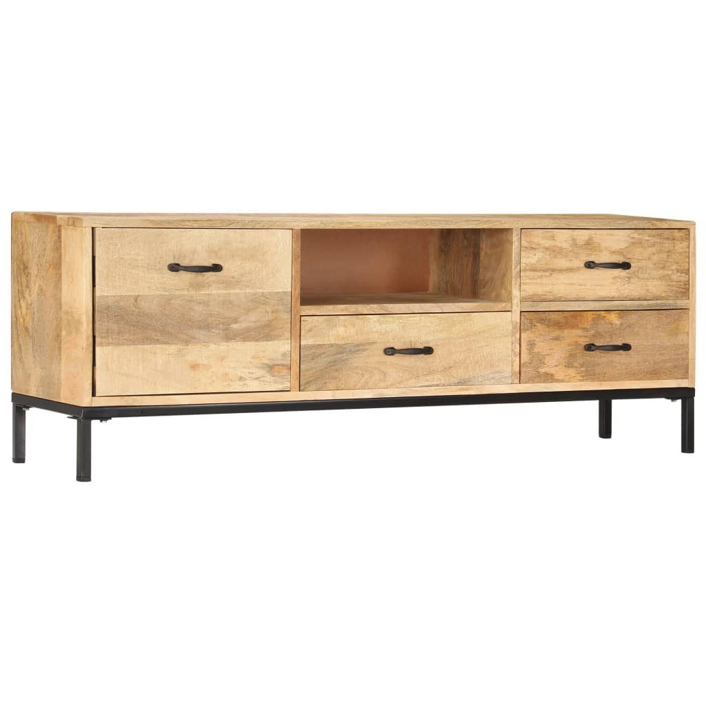 x TV-Schrank 30 45 cm x 130 furnicato Mango-Massivholz