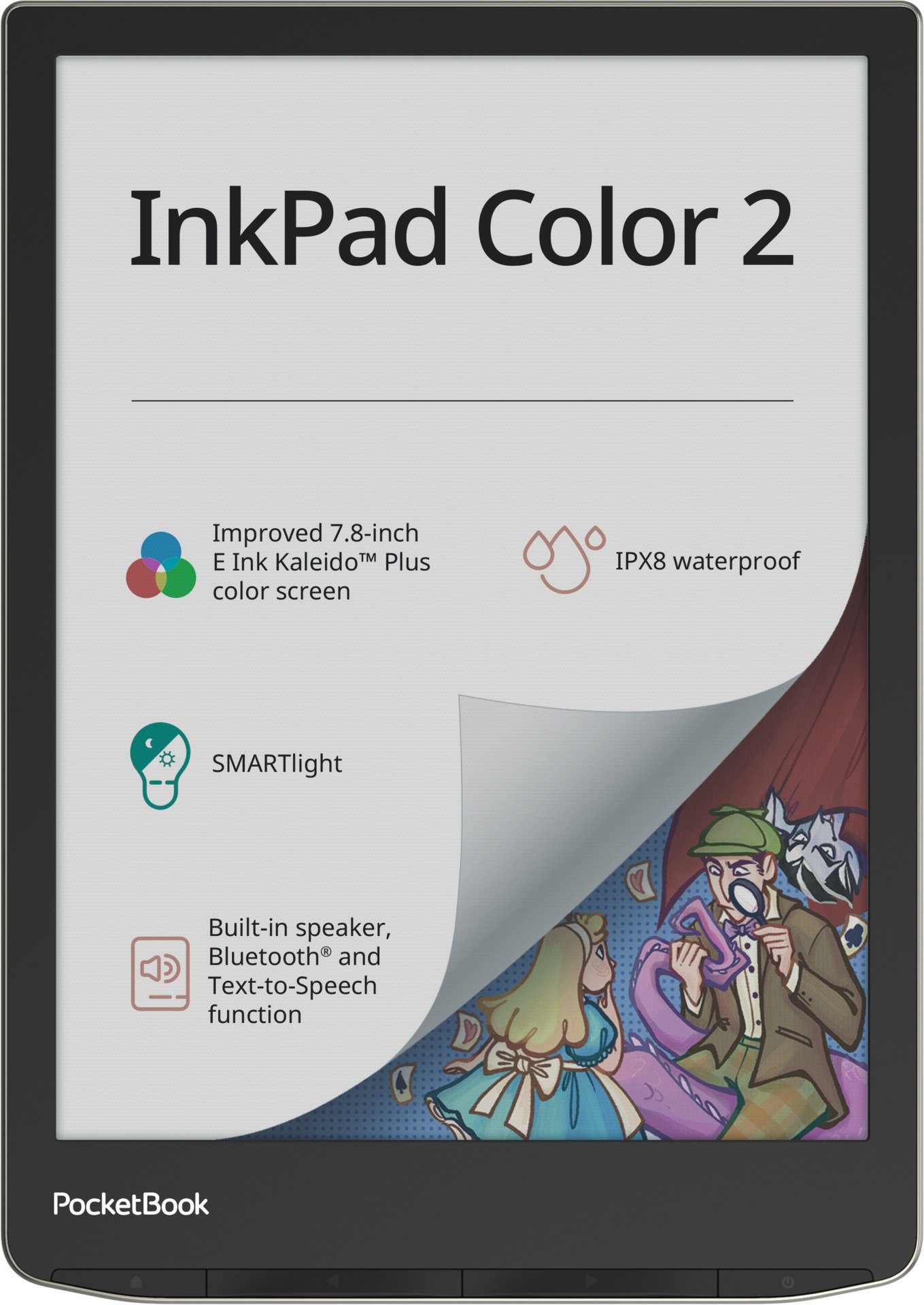 PocketBook InkPad Color 2 E-Book (7,8", 32 GB)