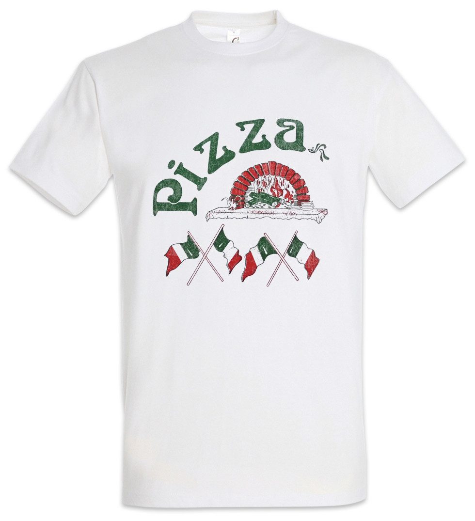 Urban Backwoods Print-Shirt Pizza Symbol Herren günstig online kaufen