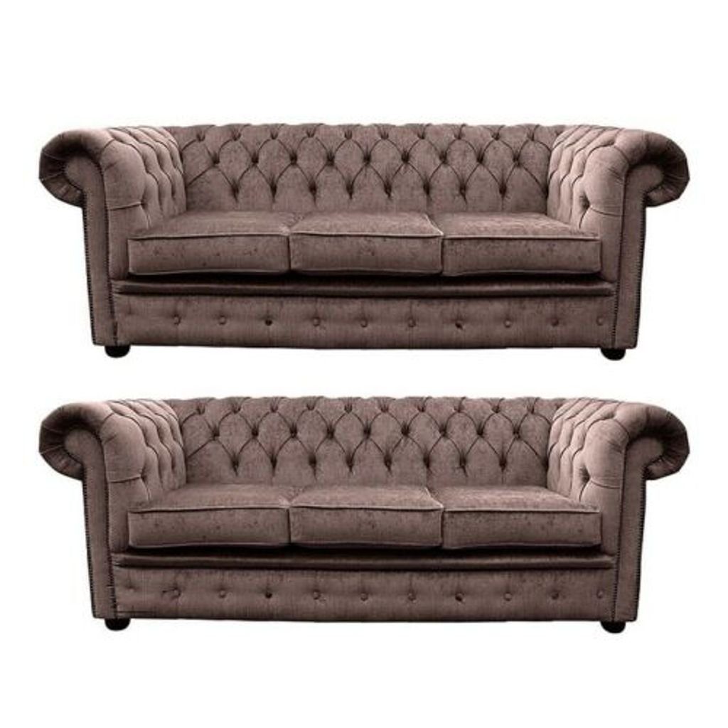Klassischer Chesterfield Couch JVmoebel Sofas Polster Sofagarnitur Sofa,