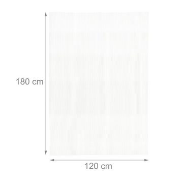 Antirutsch Teppichunterlage Antirutschmatte für Teppich, relaxdays, 120 x 180 cm