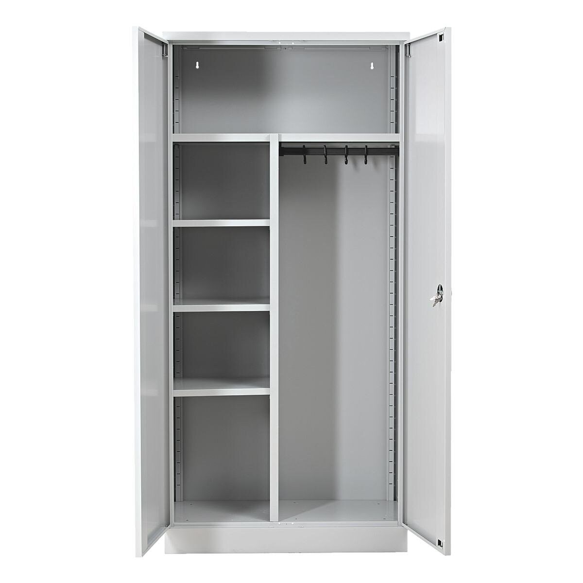 GUERKAN Mehrzweckschrank aus Stahl, vormontiert und mit Cyberlock Griff