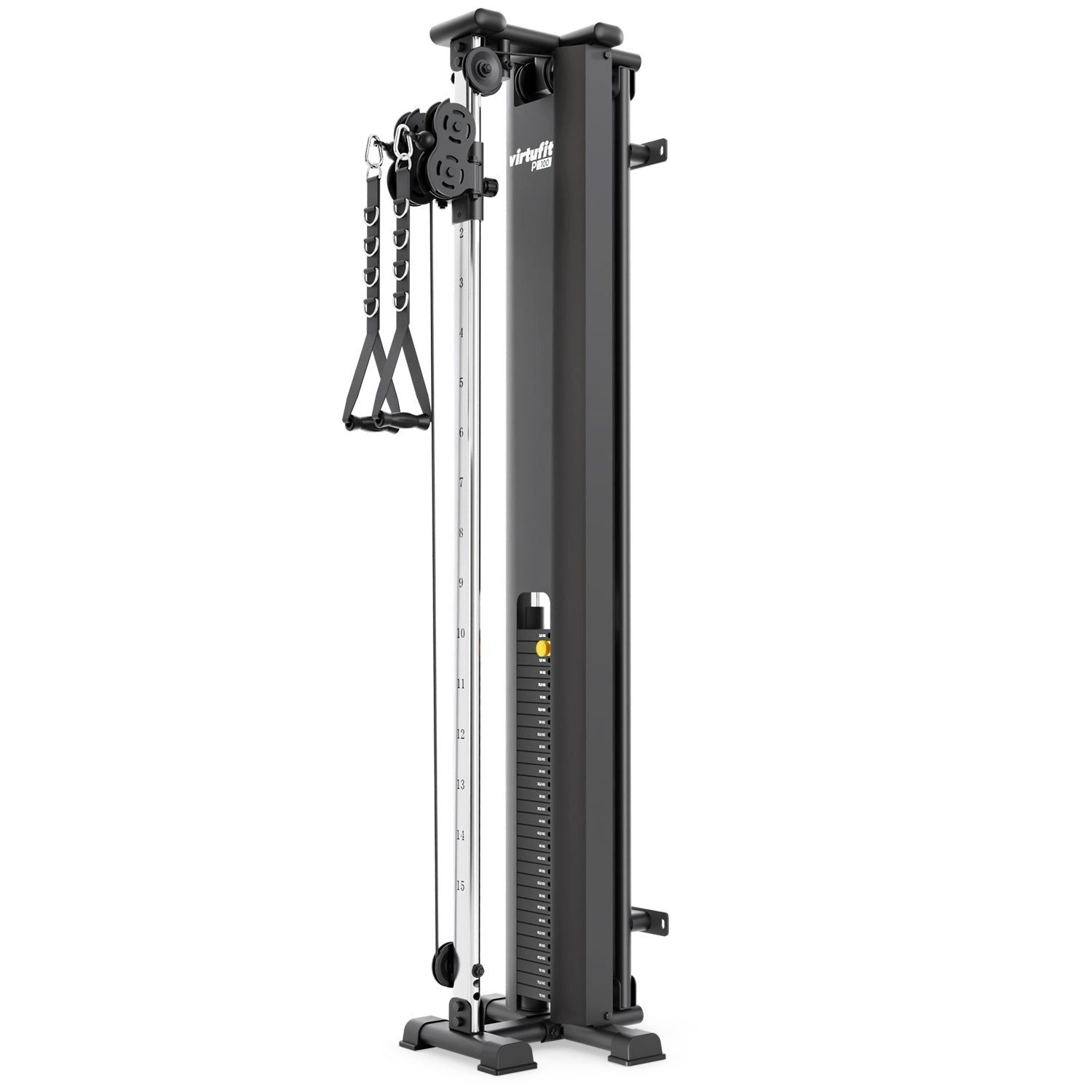 VirtuFit Kraftstation VirtuFit PL100 Single Pulley Station Kabelstation 75 kg Gewichtstapel