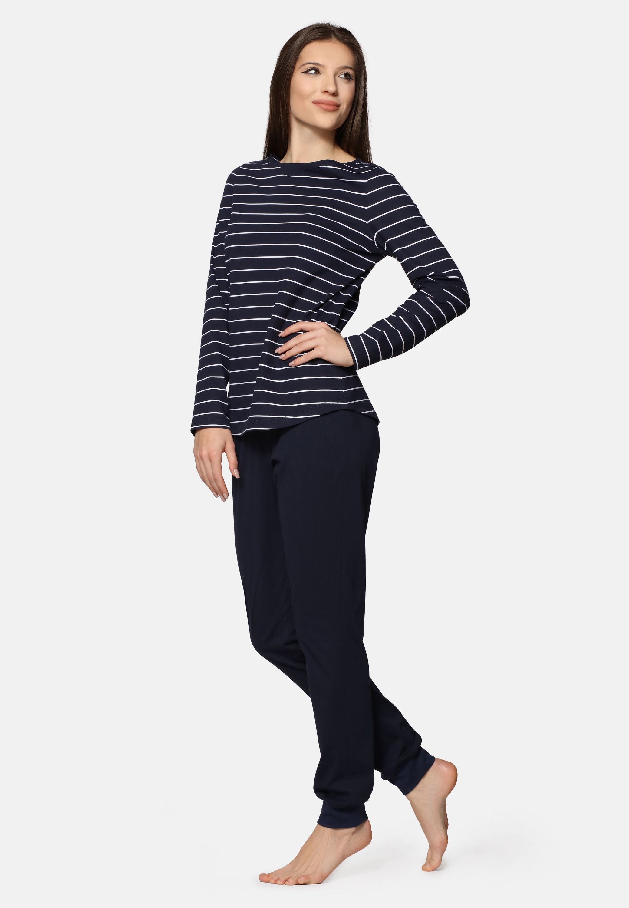 Bellivalini Schlafanzug Damen Schlafanzug BLV50-166 – Bild 3 von 5