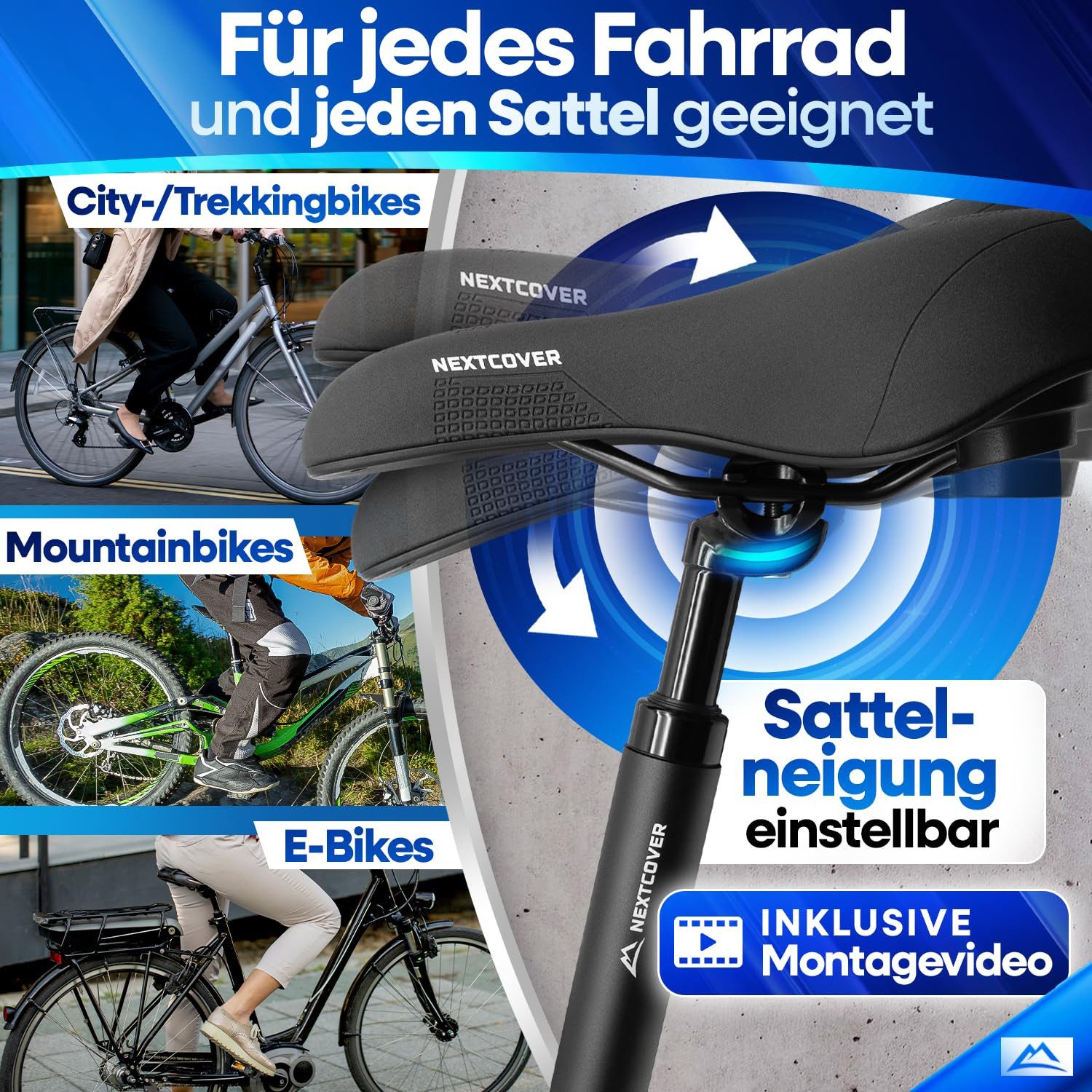 Nextcover Sattelstütze NEXTCOVER® Sattelstütze gefedert mit 27.2/30.9/31.6mm Durchmesser – Bild 5 von 5
