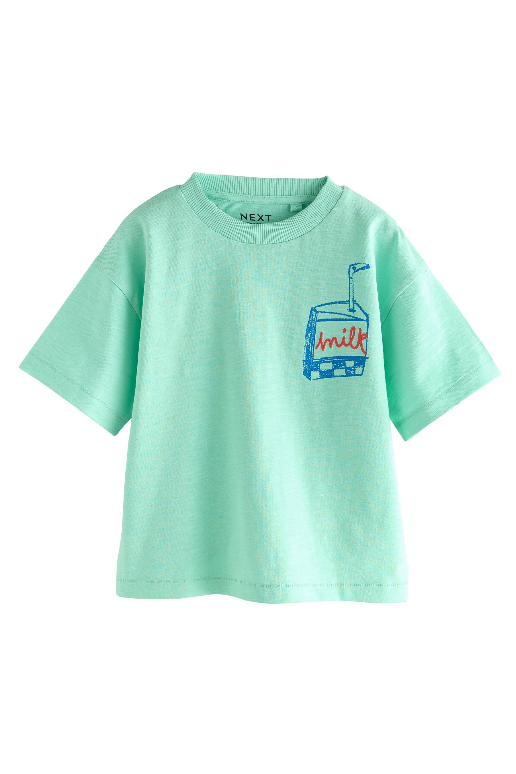 Next T-Shirt T-Shirt mit Rückenmotiv aus günstig online kaufen