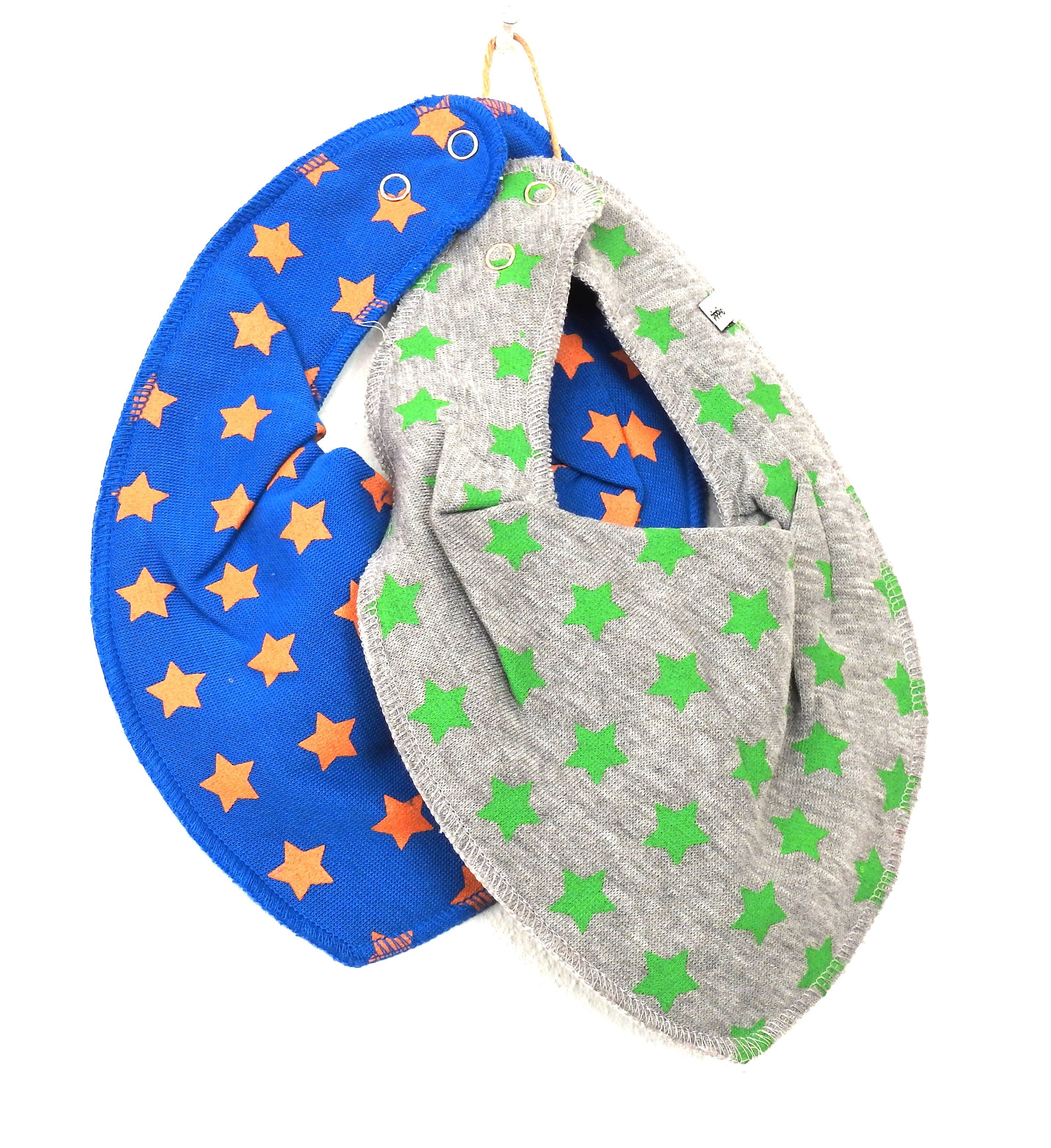 Pippi Babywear Spucktuch Sterntaler, (2-tlg), Verstellbar