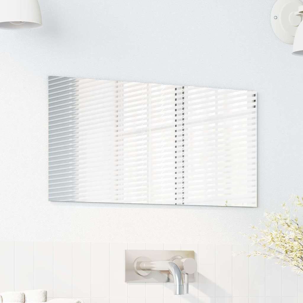 vidaXL Spiegel Wandspiegel Rechtwinklig 30 x 60 cm Gehärtetes Glas (1-St)