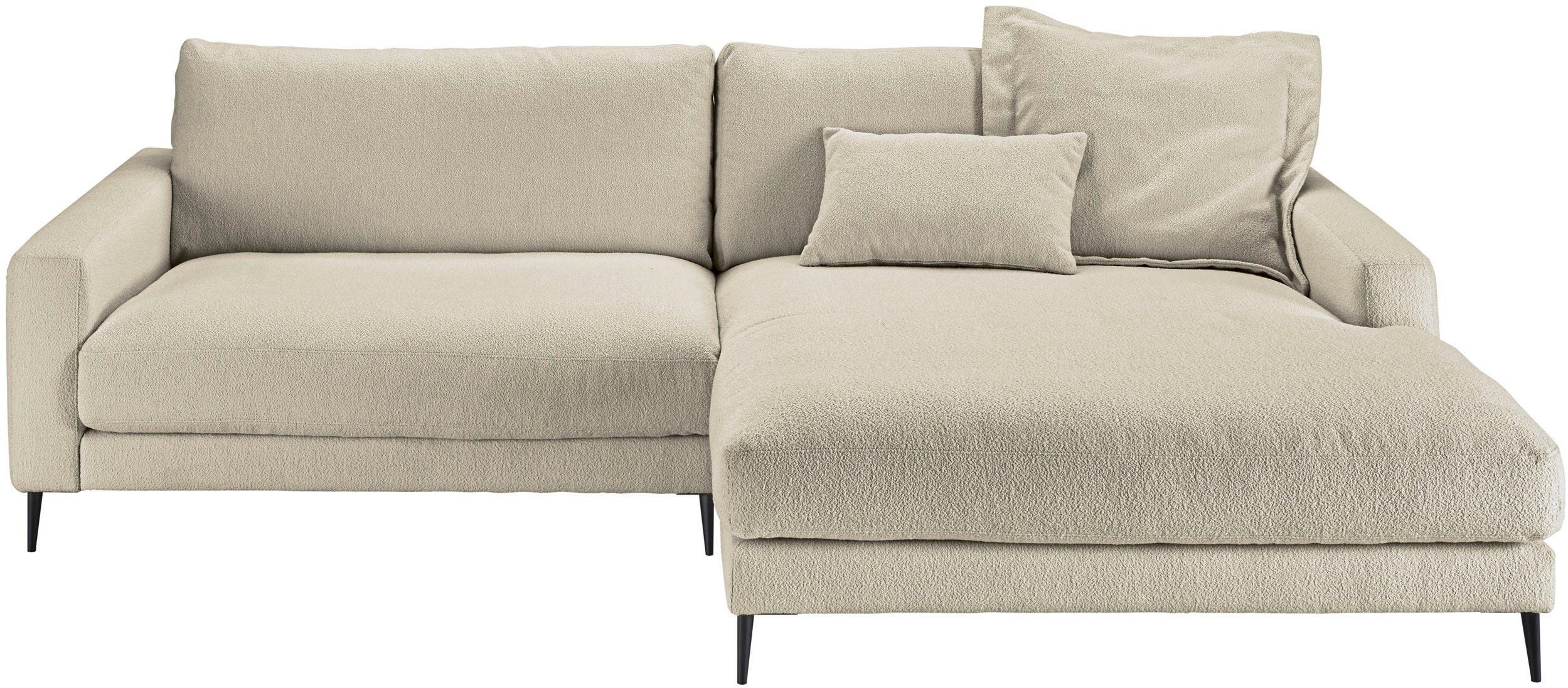 INOSIGN Ecksofa Downtown, B/T/H: 272/190/84 cm günstig online kaufen