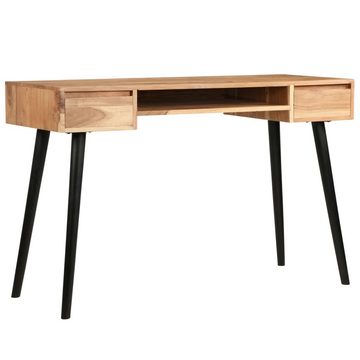 furnicato Schreibtisch Akazienholz Massiv 118 x 45 x 76 cm