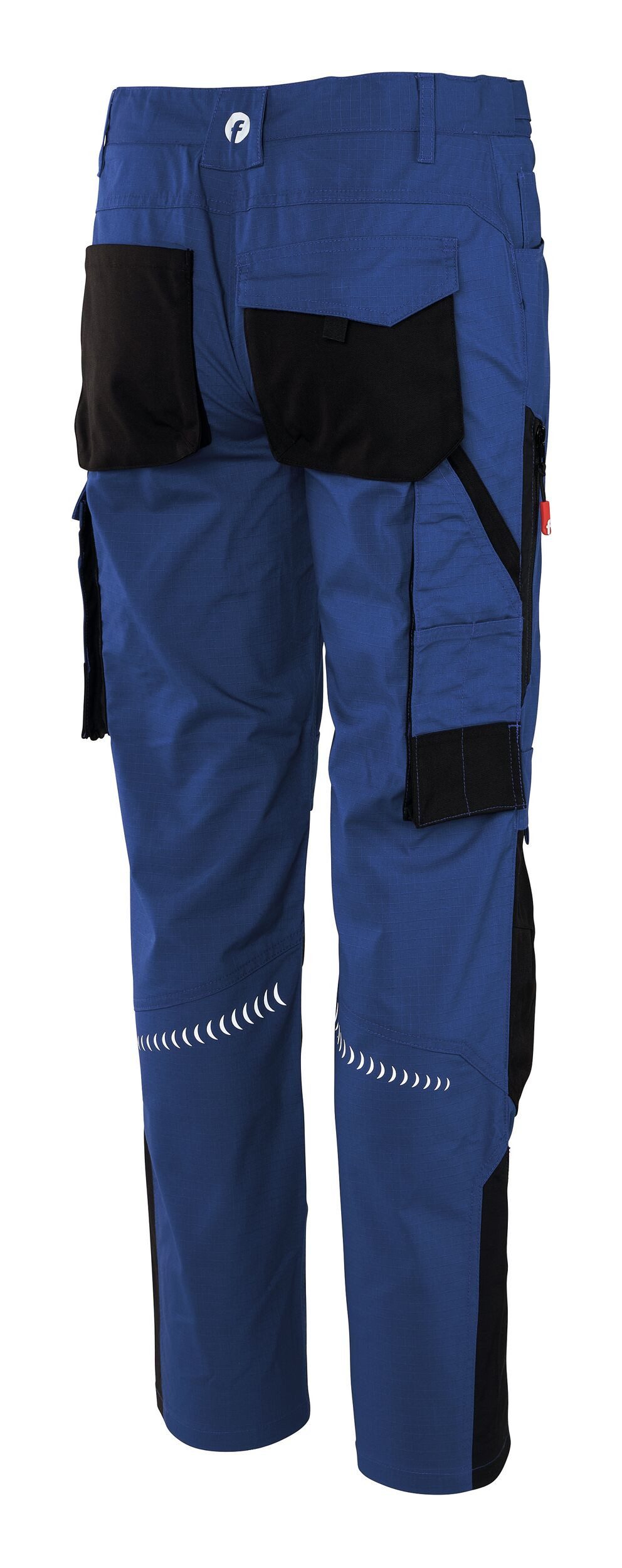 fortis Arbeitsbundhose Damen-Bundhose Performance kornblau/schwarz