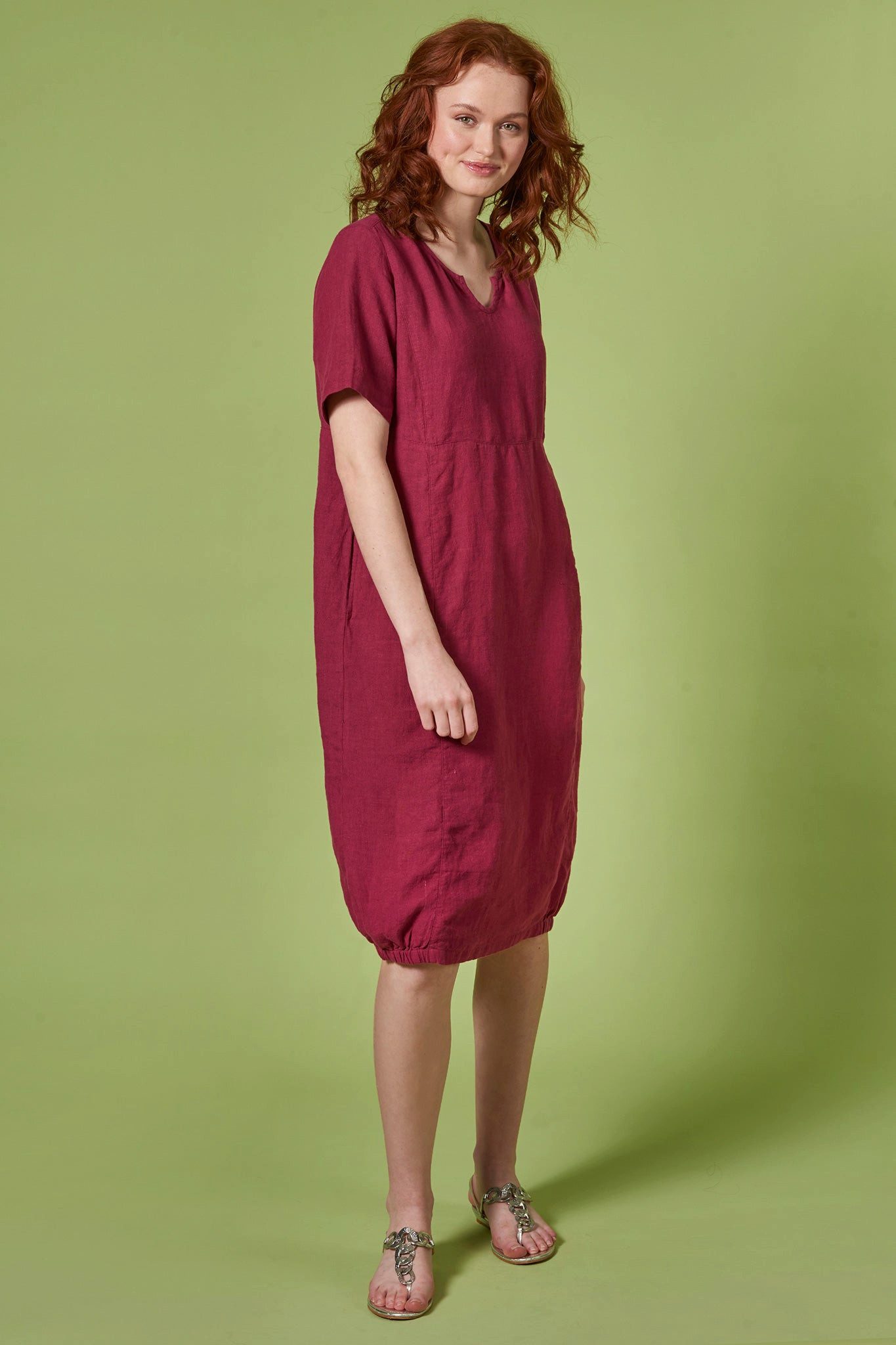 Himalaya Clothing Sommerkleid Kleid Damen in lässiger Ballonform - Leichtes günstig online kaufen