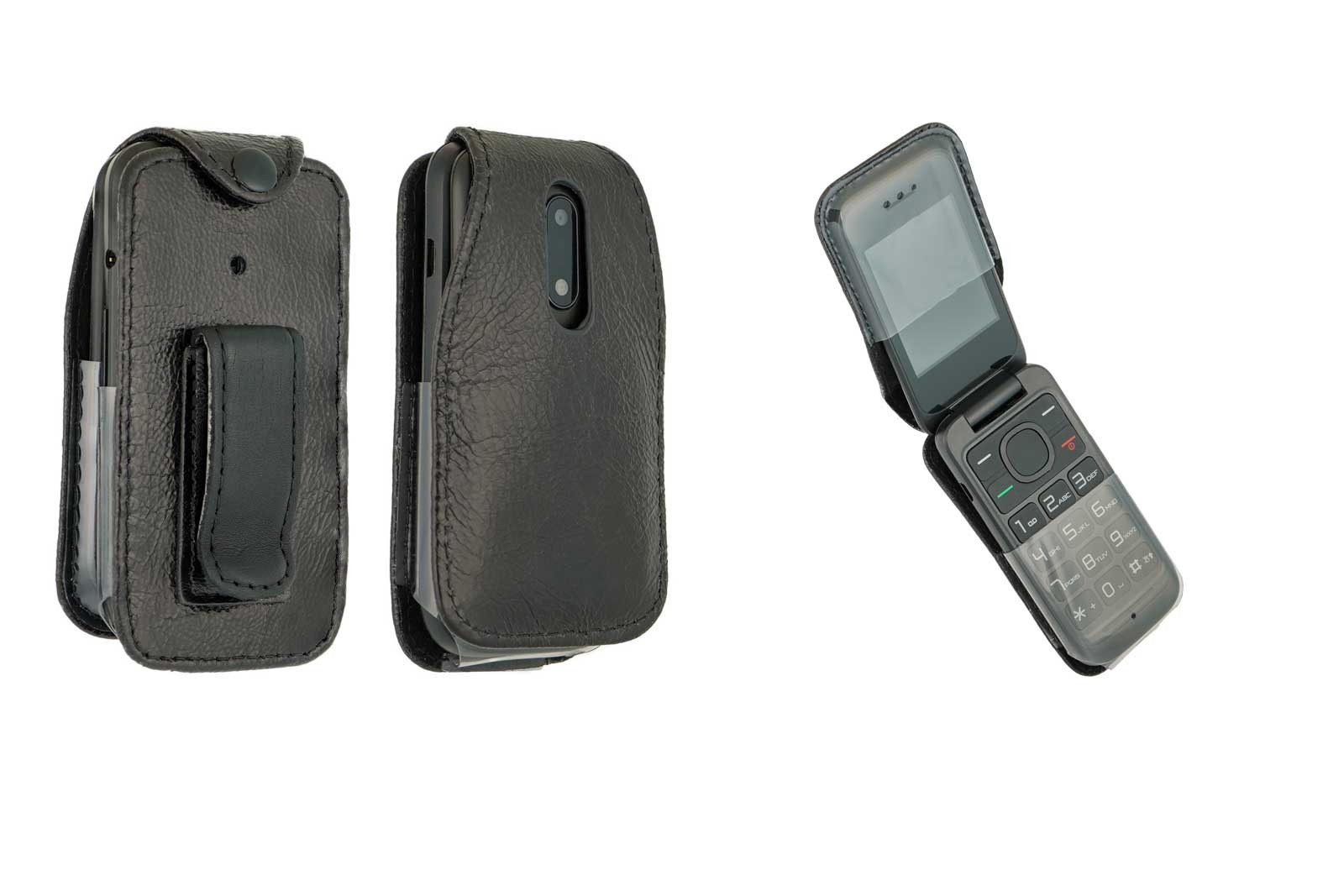 Handytasche caseroxx Handytasche mit Gürtelclip für Alcatel 2053D, schwarz