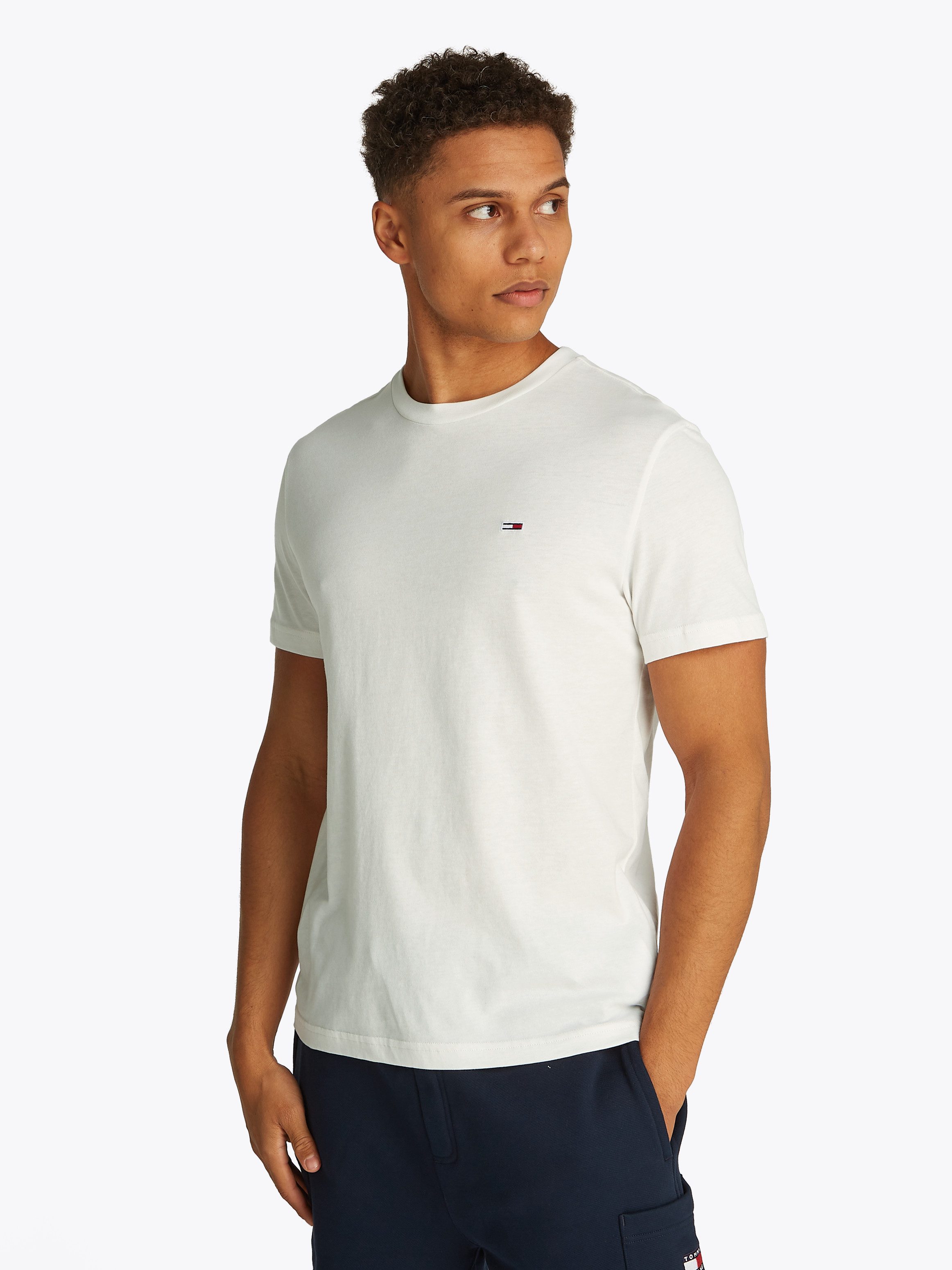 Tommy Jeans Rundhalsshirt "TJM XSLIM 2PACK JERSEY TEE EXT", (Packung, 2er-P günstig online kaufen
