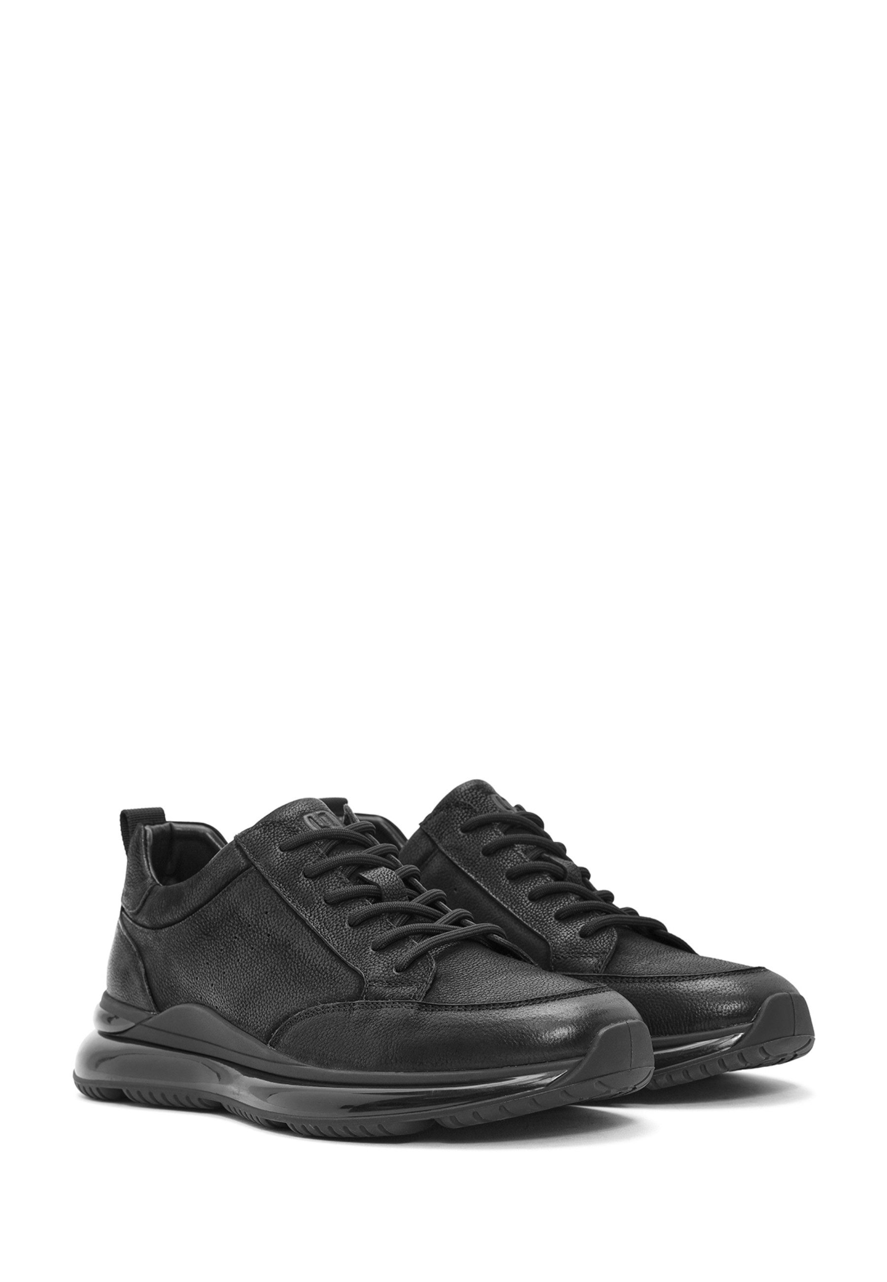 Derimod Freizeit-Sneaker aus Nubukleder Sneaker Schnürsenkel, Lederfutter, Gummisohle