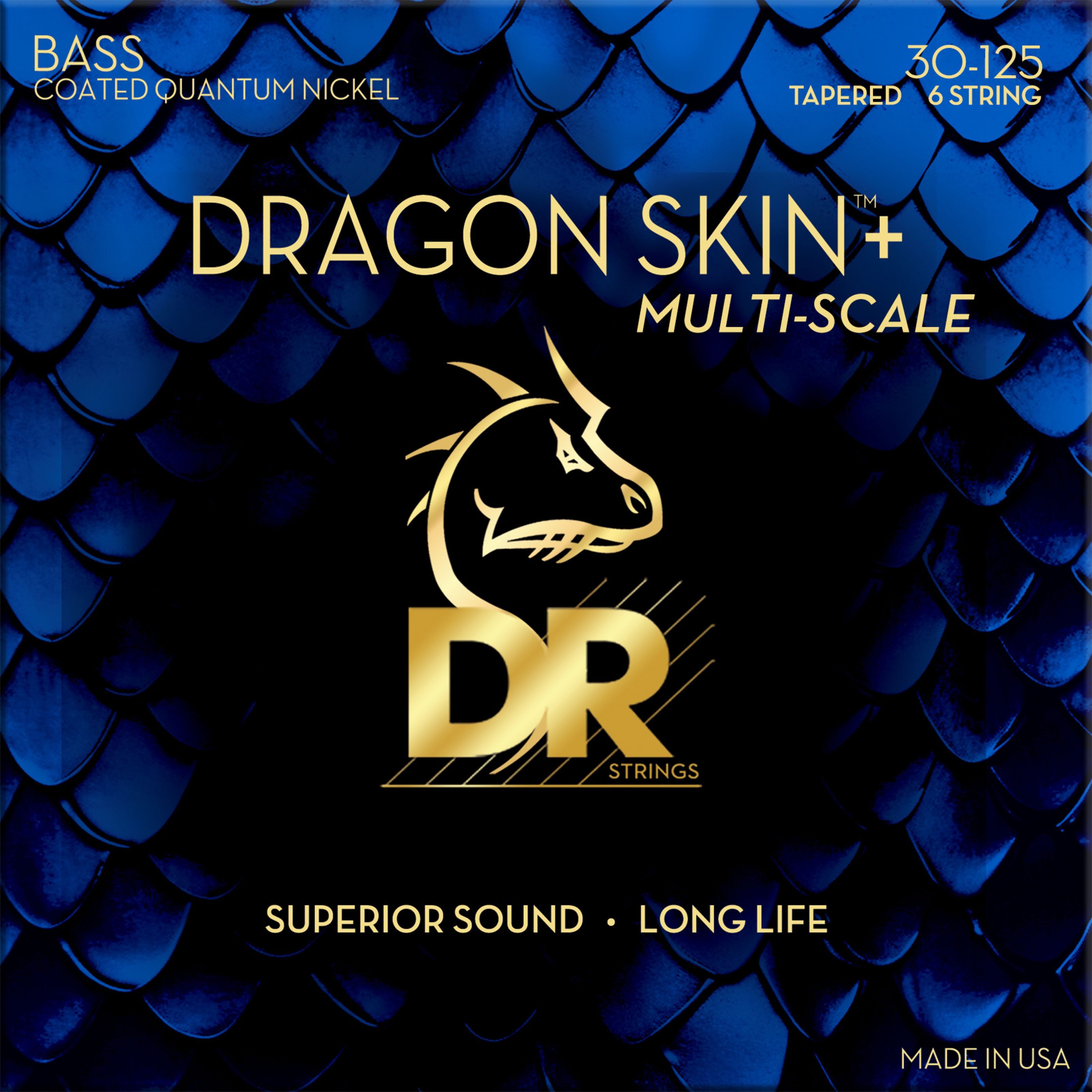 DR Saiten, DBQM6-30 agon Skin+ Quantum Nickel Multiscale Bass Guitar Strings