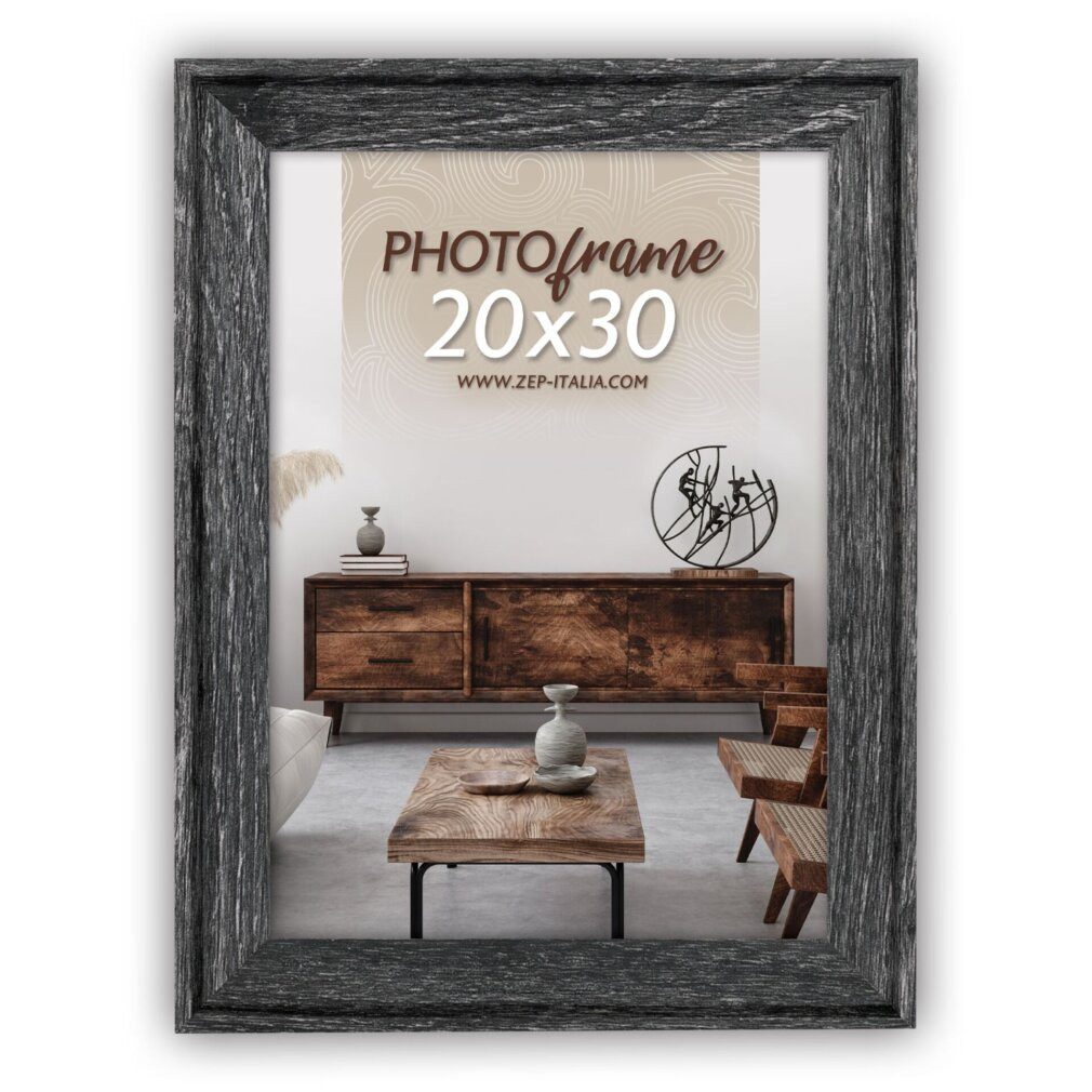 ZEP Rahmen Torino Black 15x20 Holz Rahmen RT268L