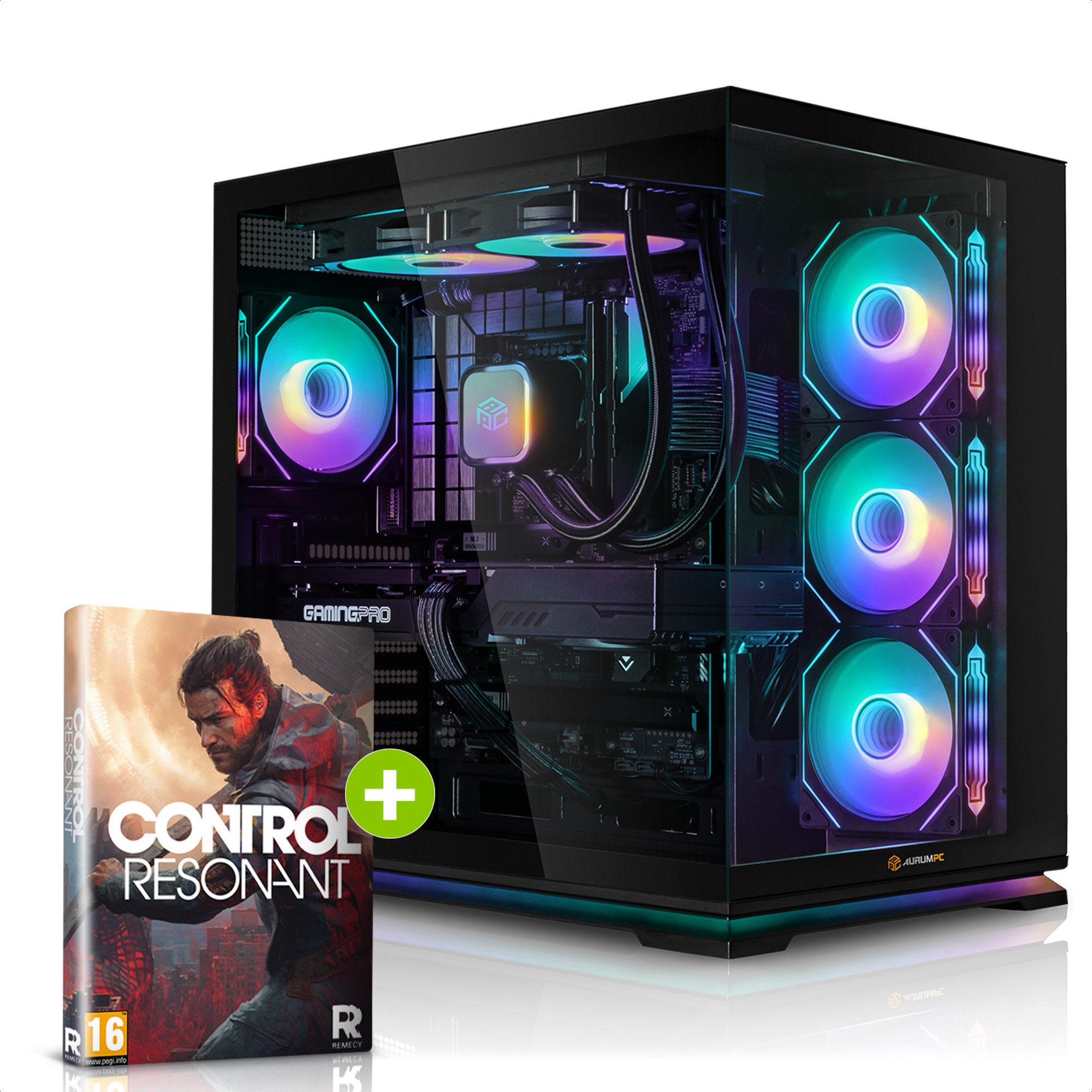 AurumPC i9-12900KF, 16-Kern mit RTX5070 12GB und 32GB DDR4 RAM Gaming-PC (Intel Core i9 12900KF, GeForce RTX 5070, 32 GB RAM, 1000 GB SSD, Wasserkühlung, Windows 11, WLAN)