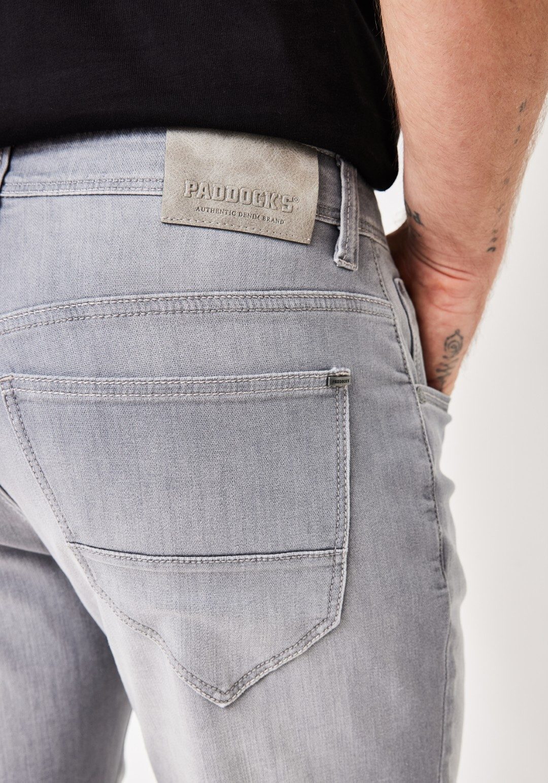 Paddock's Straight-Jeans BEN Regular Fit Jogg Denim Jeans mit Stretch