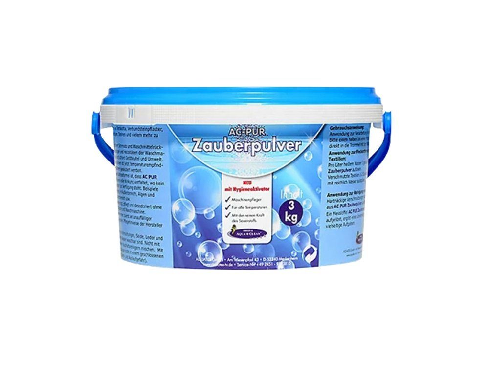 AQUA CLEAN AC PUR Zauberpulver mit Hygieneaktivator 3kg Fleckentferner