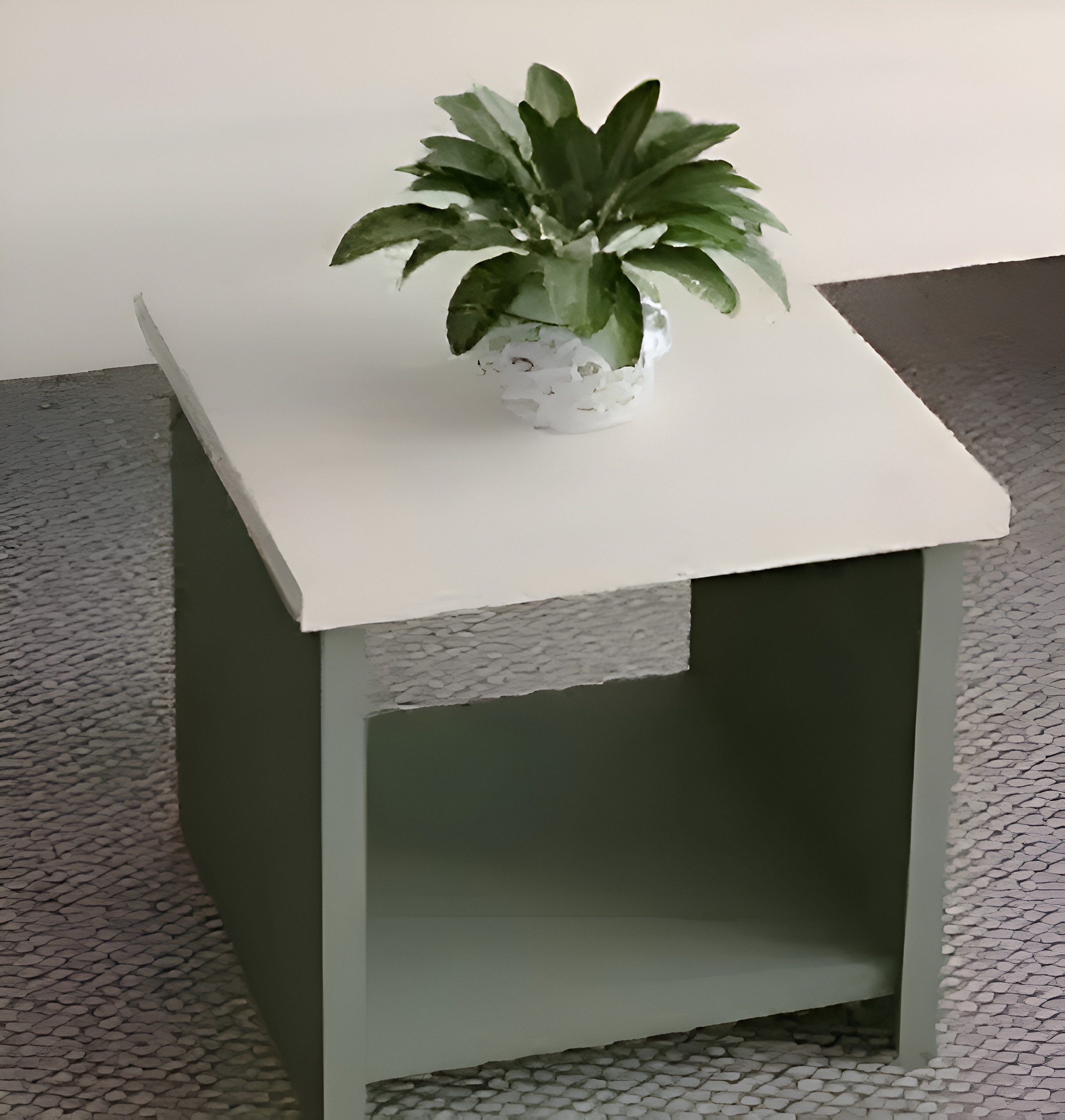 Xlmoebel Couchtisch Moderner quadratischer Beistelltisch aus Holz für luxuriöse Büros (Packung, 1-St., Couchtisch), Hergestellt in Europa