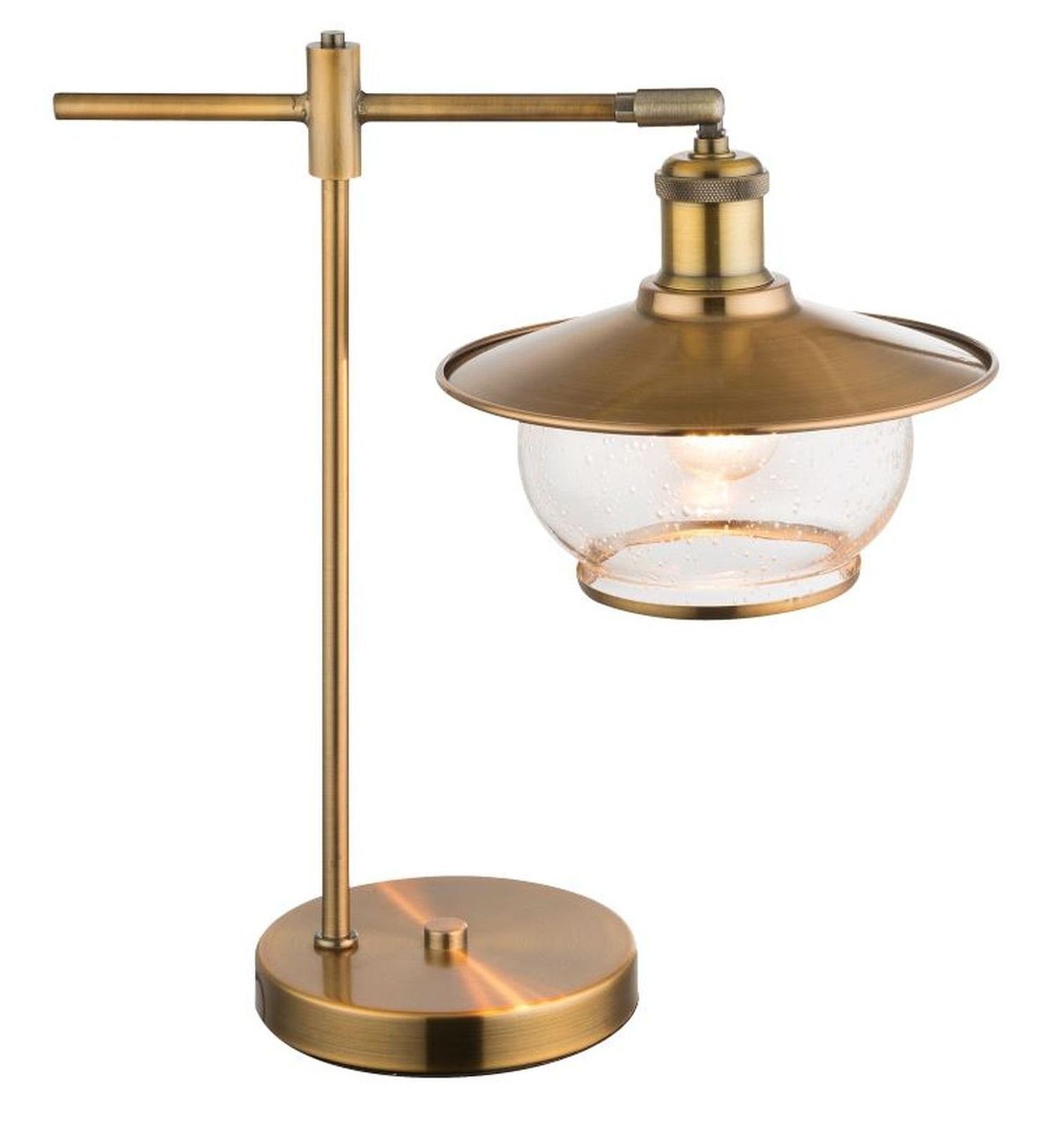GLOBO LIGHTING Tischleuchte Tischleuchte mit Schalter Wohnzimmer Tischlampe Schlafzimmer bronze