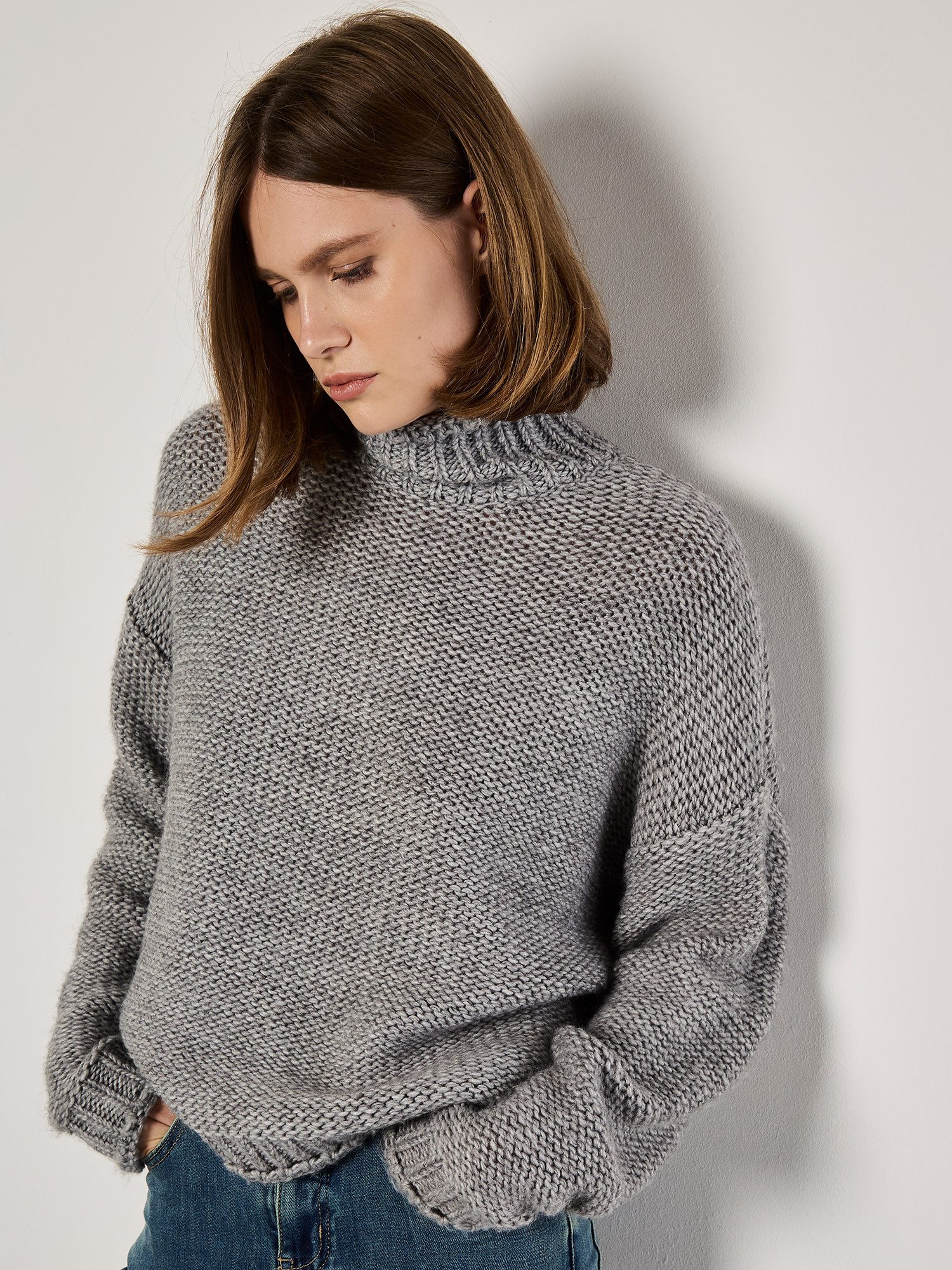 Apricot Strickpullover Grobstrick-Pullover in oversized Passform günstig online kaufen