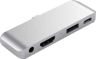 Satechi ALUMINUM TYPE-C MOBILE PRO HUB Smartphone-Adapter zu 3,5-mm-Klinke, HDMI, USB Typ C