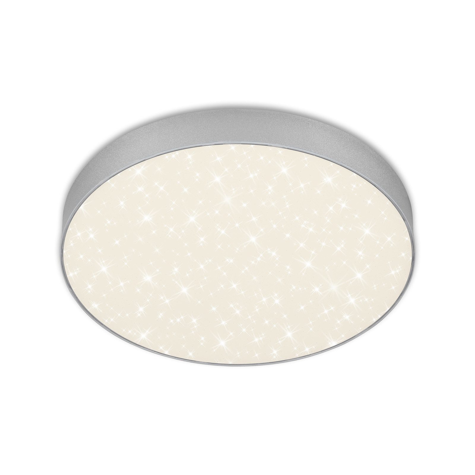 Briloner Leuchten Deckenleuchte LED Deckenleuchte Sternhimmeleffekt Wohnzimmerlampe Aufbauleuchte, Neutralweiß, 3000K, 4000K, Wohnzimmer, Schlafzimmer