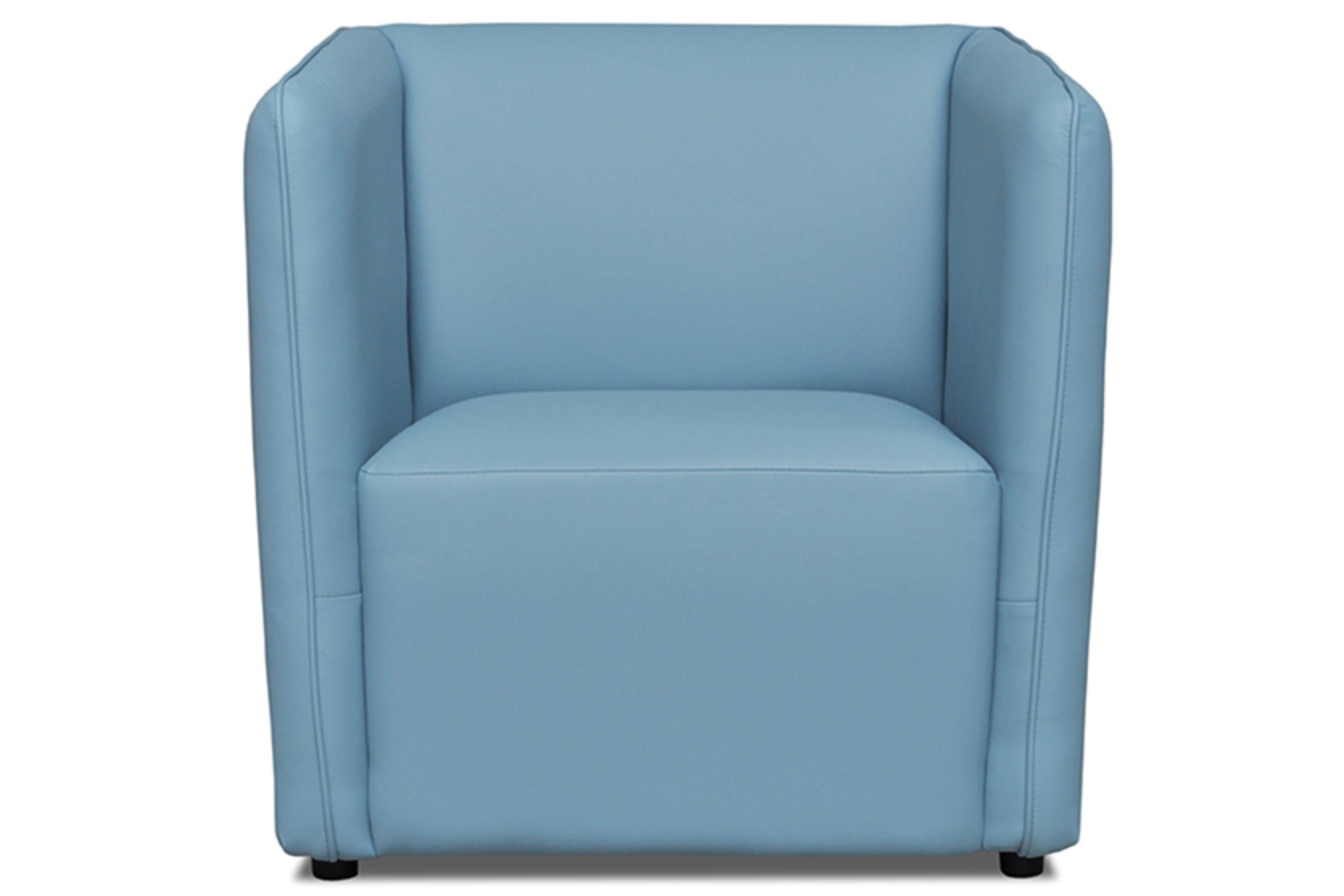 ideal kleine blau UMBO Sitz Cocktailsessel Hochelastischer | für blau Sessel, Schaumstoff Zimmer, im Konsimo