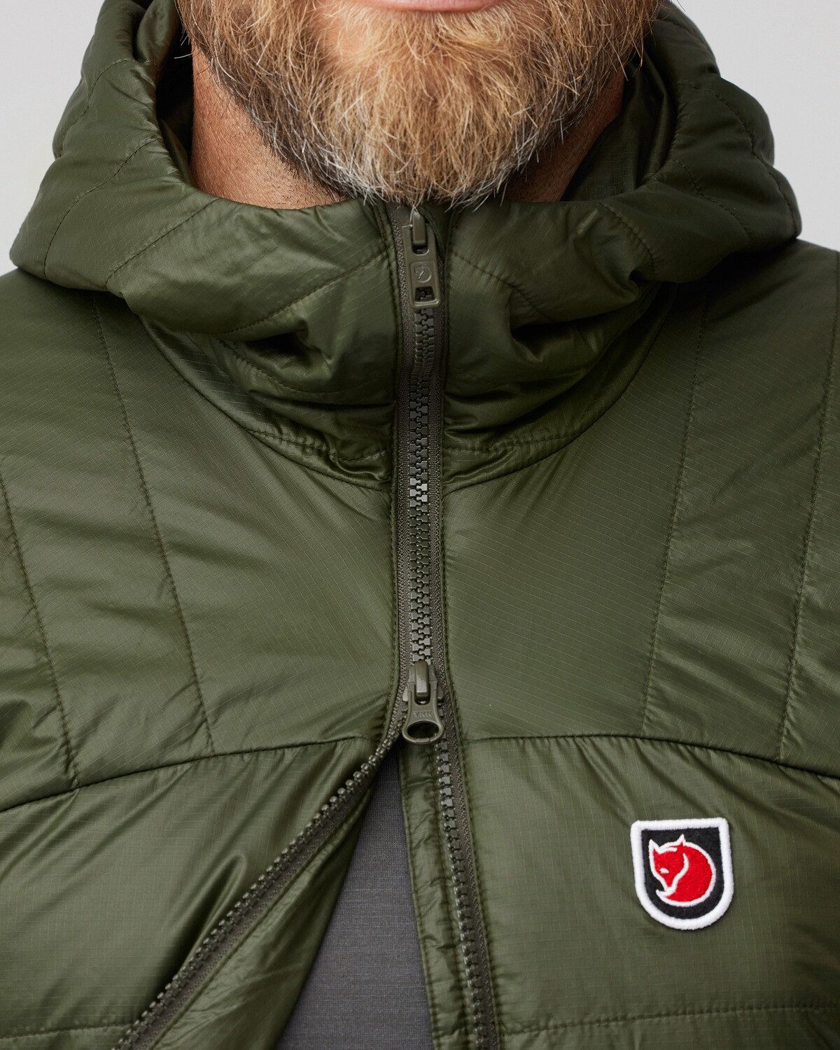 Fjällräven Steppjacke Jacke Expedition X-Lätt Hoodie