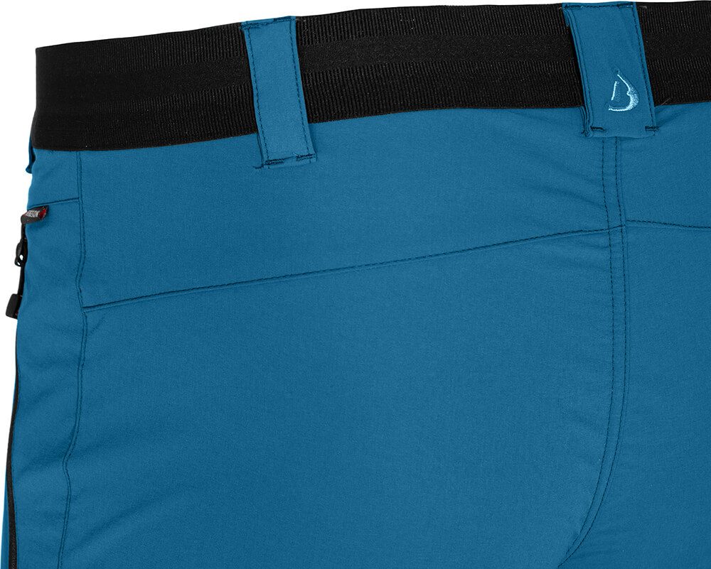 Bergson Outdoorhose ARRESÖ COMFORT (slim) Herren Wanderhose, leicht, strapazierfähig, Langgrößen, Saphir blau