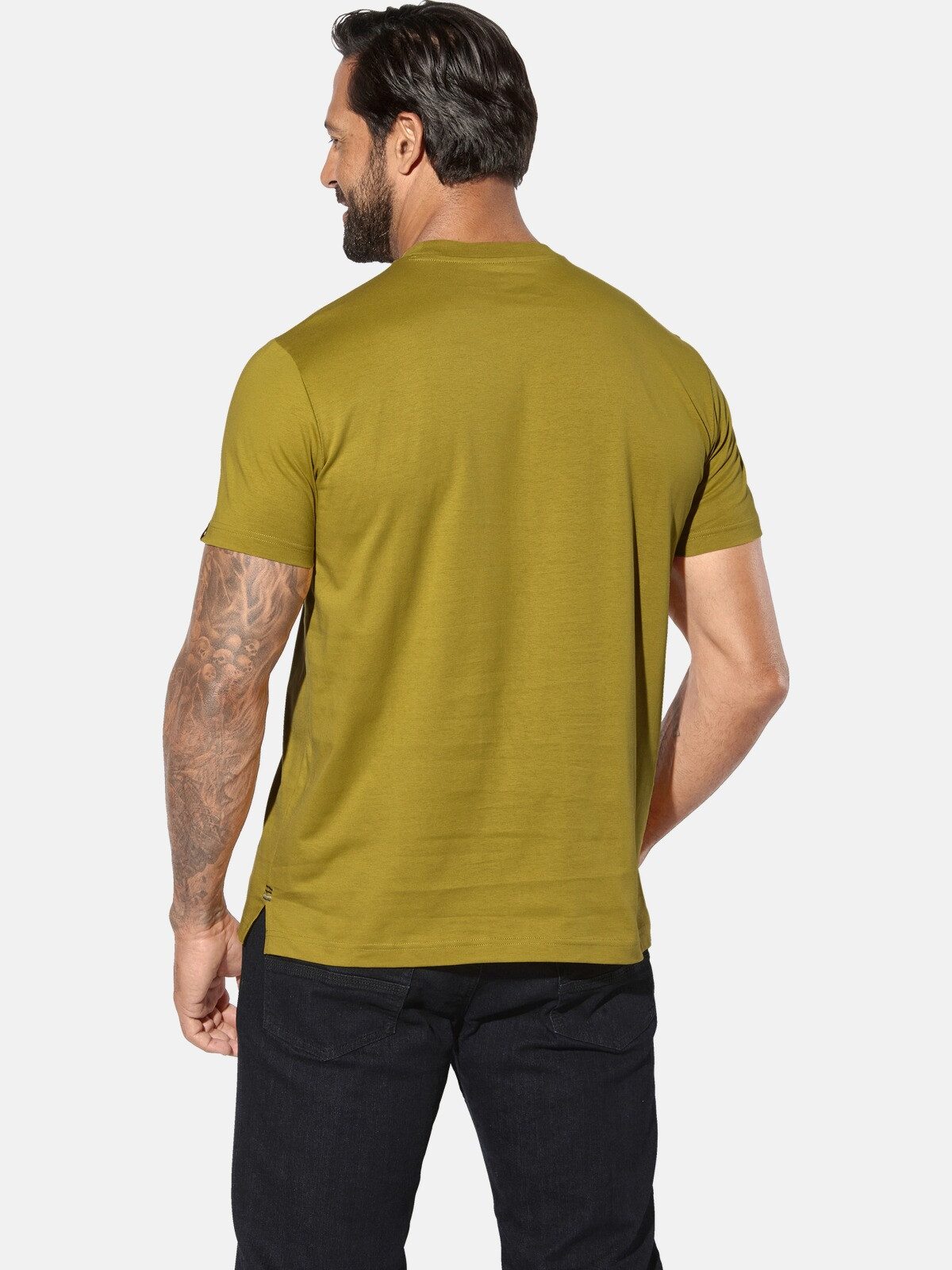 Jan Vanderstorm T-Shirt MAGNUSVIK mit nordischen günstig online kaufen