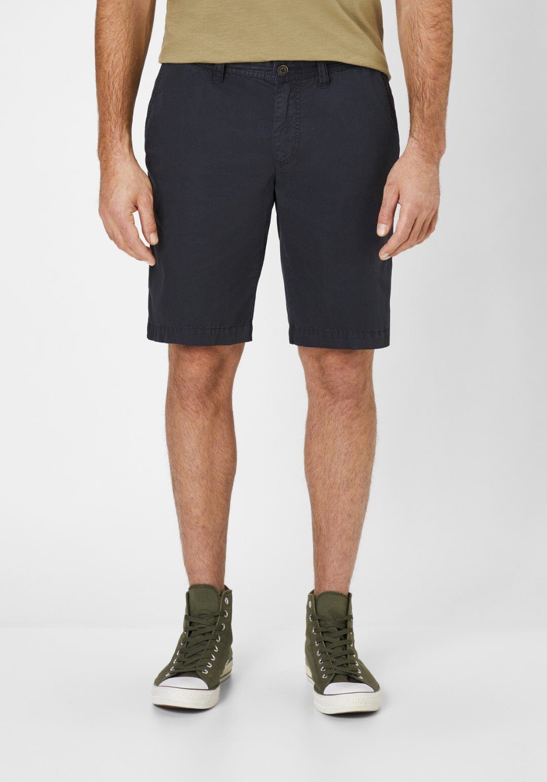 Redpoint Chinoshorts SURRAY Bermudas aus reiner Baumwolle navy