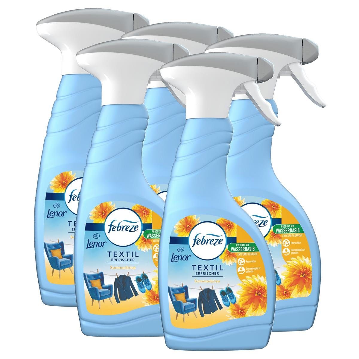 Febreze Raumduft Febreze 3Volution Duftstecker & Nachfüllflakon Lenor  Aprilfrisch (5er