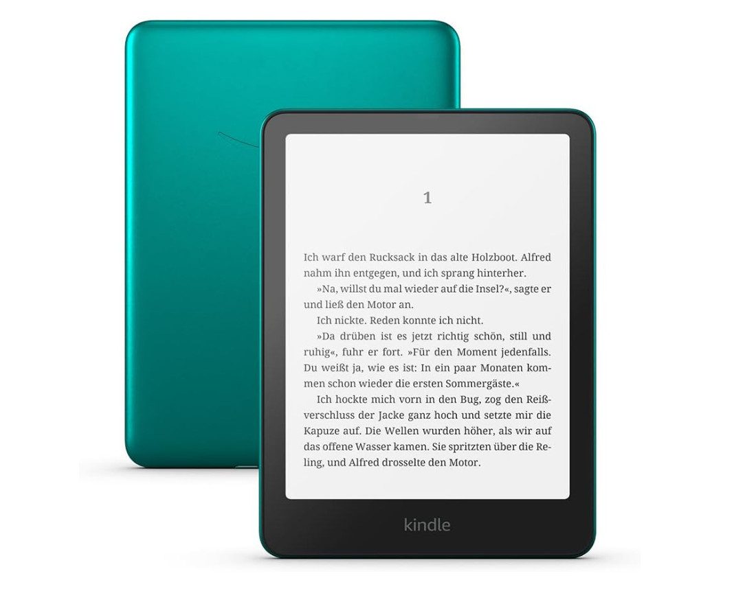 Kindle Paperwhite Signature Edition ohne Werbung – 12. Generation E-Book (7", 32 GB, Kindle OS, Wasserfest (IPX8) Dünner Rahmen Augenschonend)
