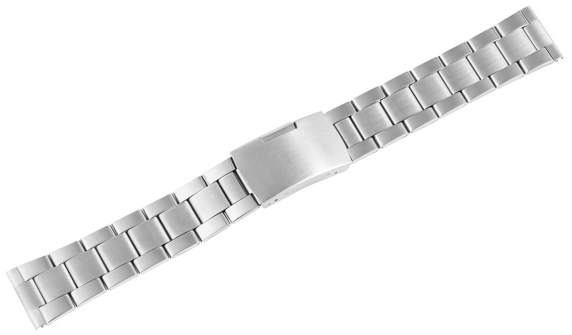 STEINMEISTER Uhrenarmband ET0006 Edelstahl-Uhrenarmband, silberfarben, 18 m günstig online kaufen