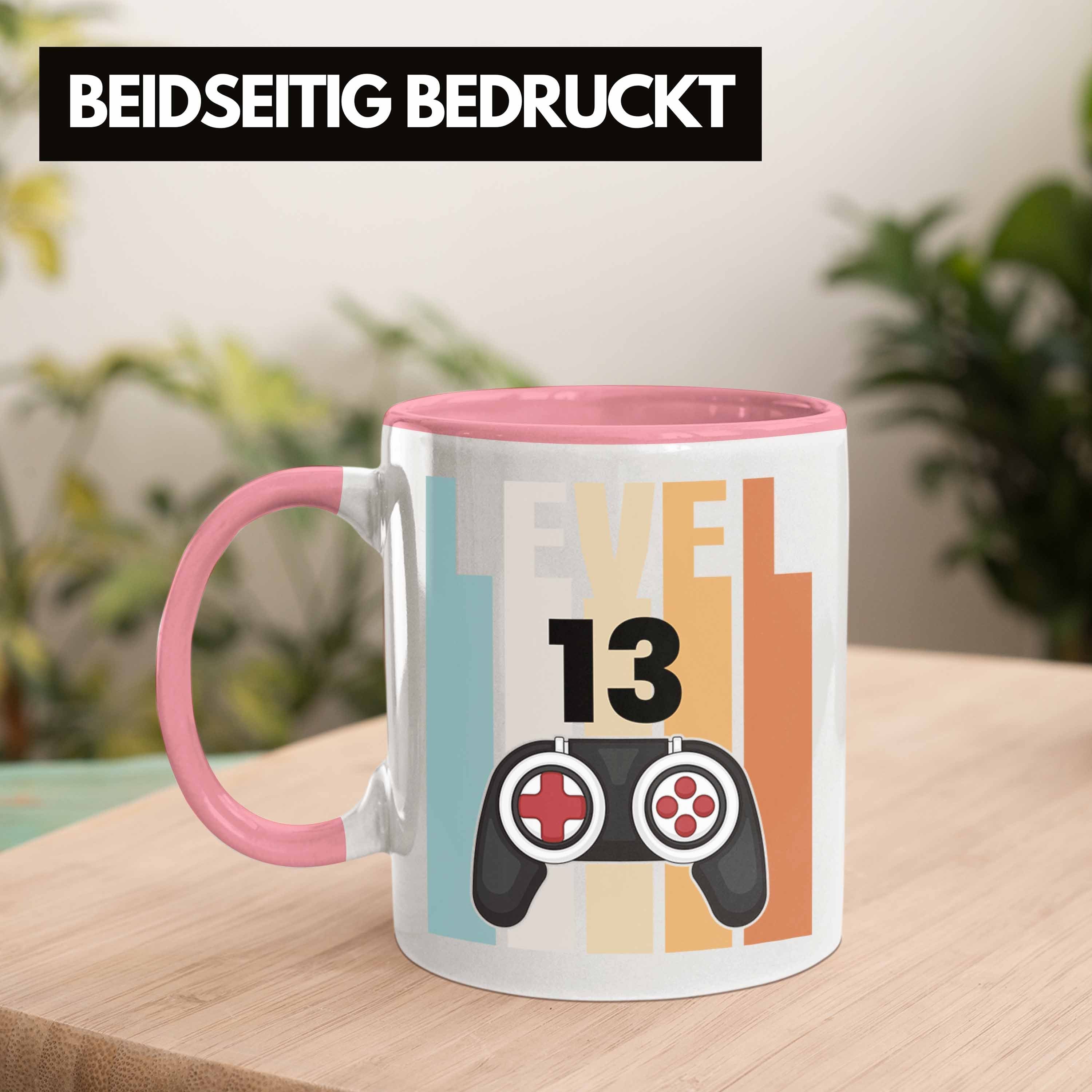 Geburtstag Tasse - Jungs Geschenkidee Jungen zum Tasse Trendation Rosa Trendation Gamer 13.