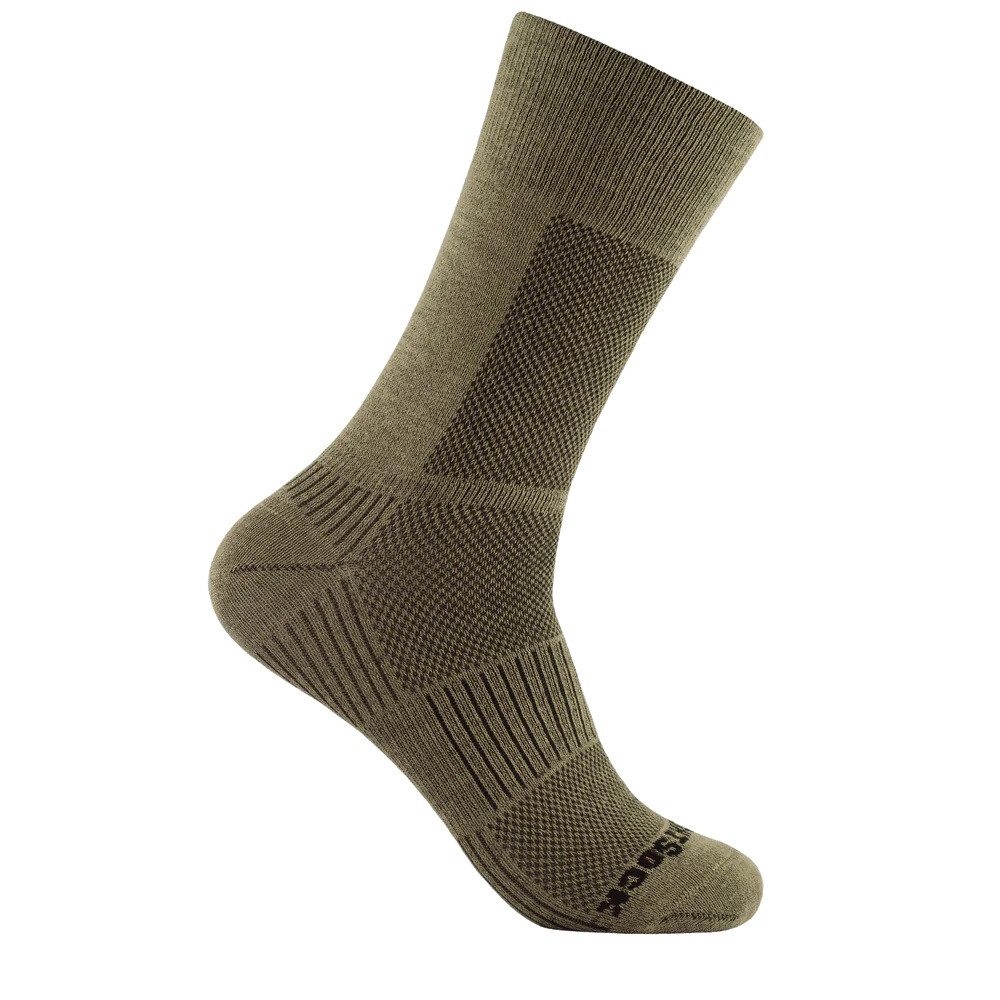 Sportsocken Crew Coolmesh II (dünn, atmungsaktiv, bequem) khaki - 1 Paar