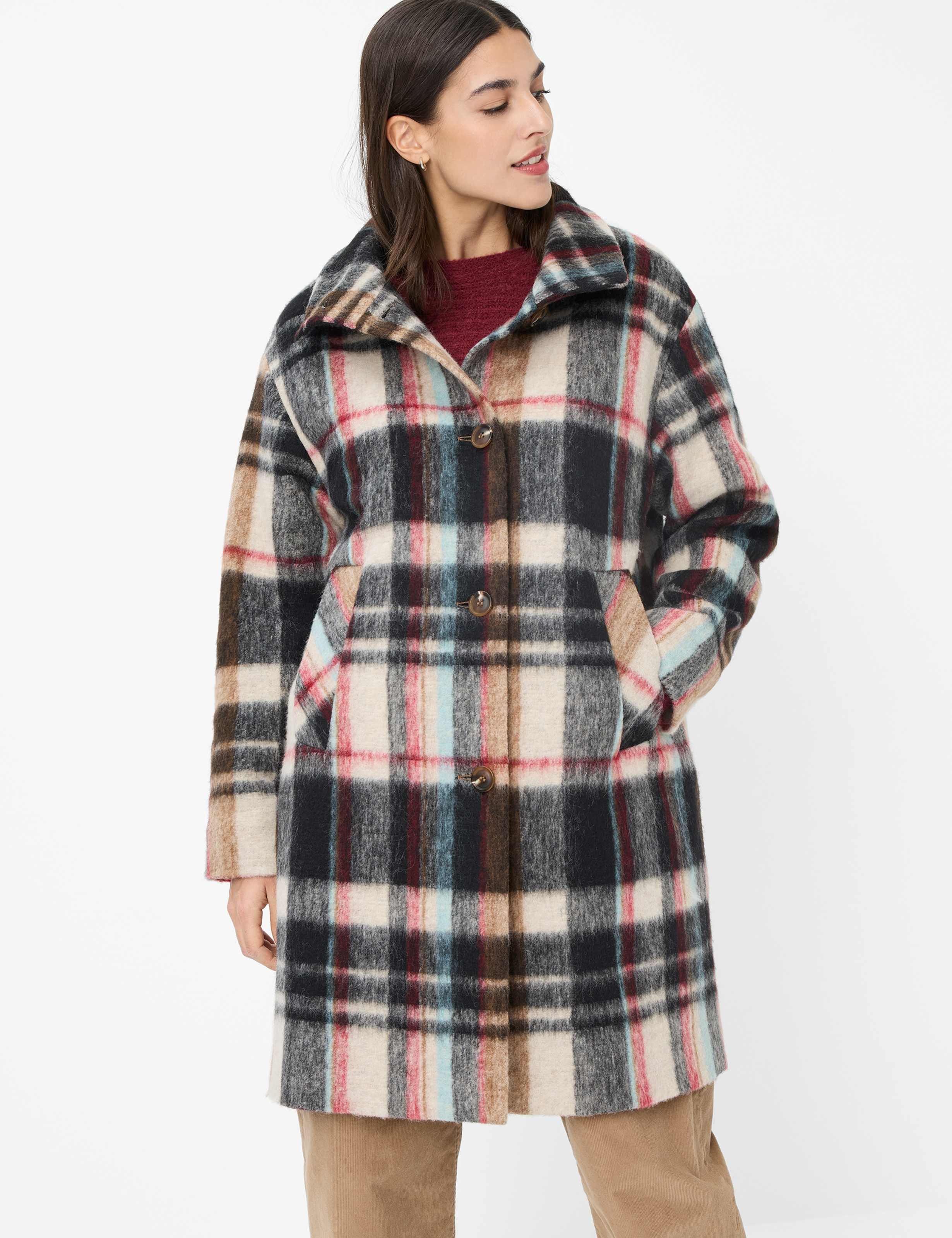 Fuchs Schmitt Outdoorjacke Style Wollmantel Terni