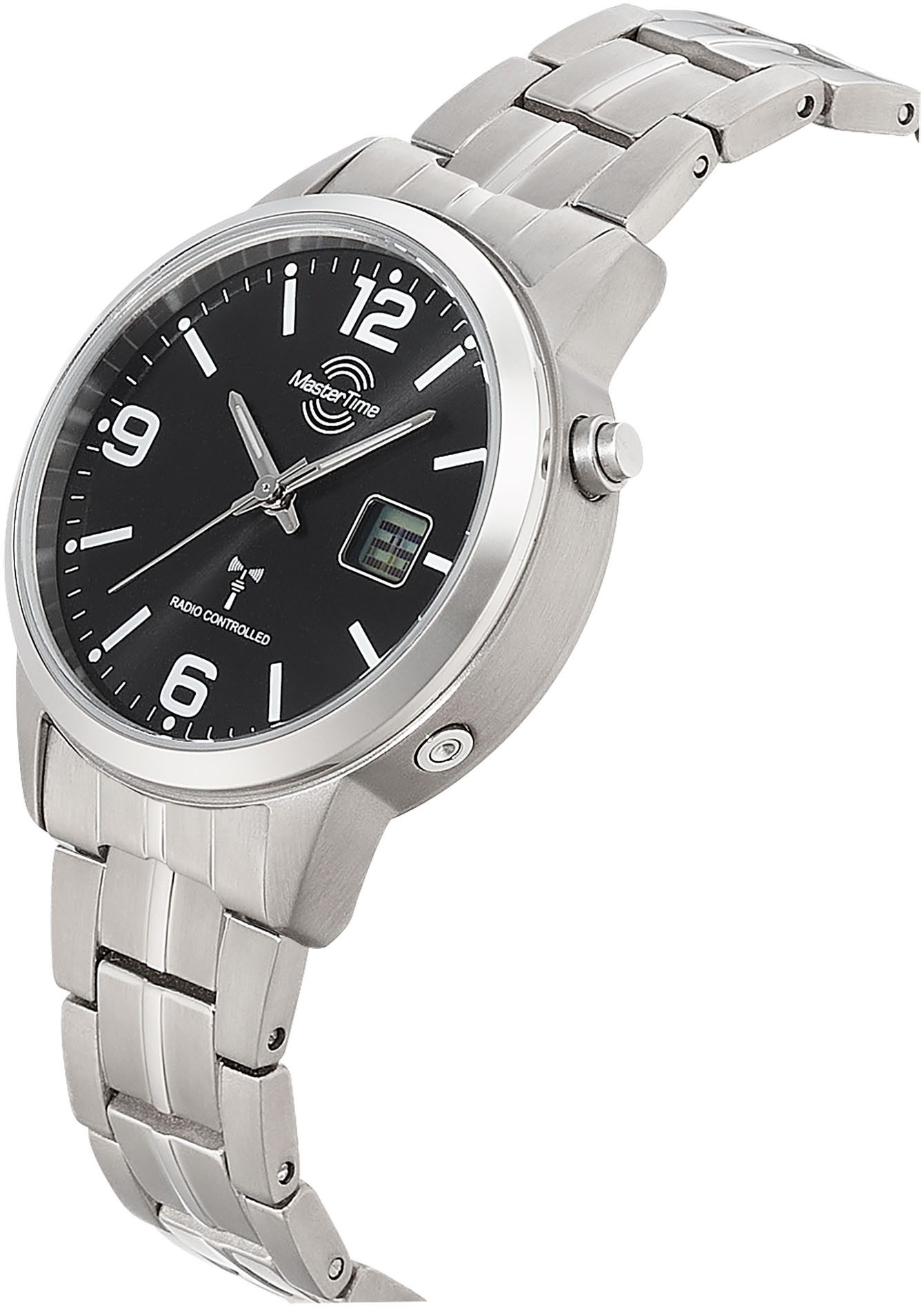 MASTER TIME Funkuhr MTLT-10901-22M, Quarzuhr, Armbanduhr, Damenuhr, Titan, günstig online kaufen