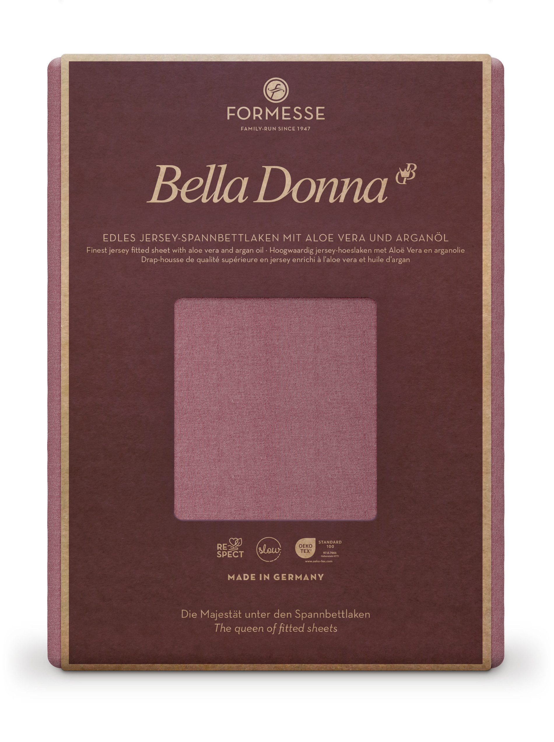Formesse Spannbettlaken Bella Donna Jersey Spannbettlaken: günstig online kaufen