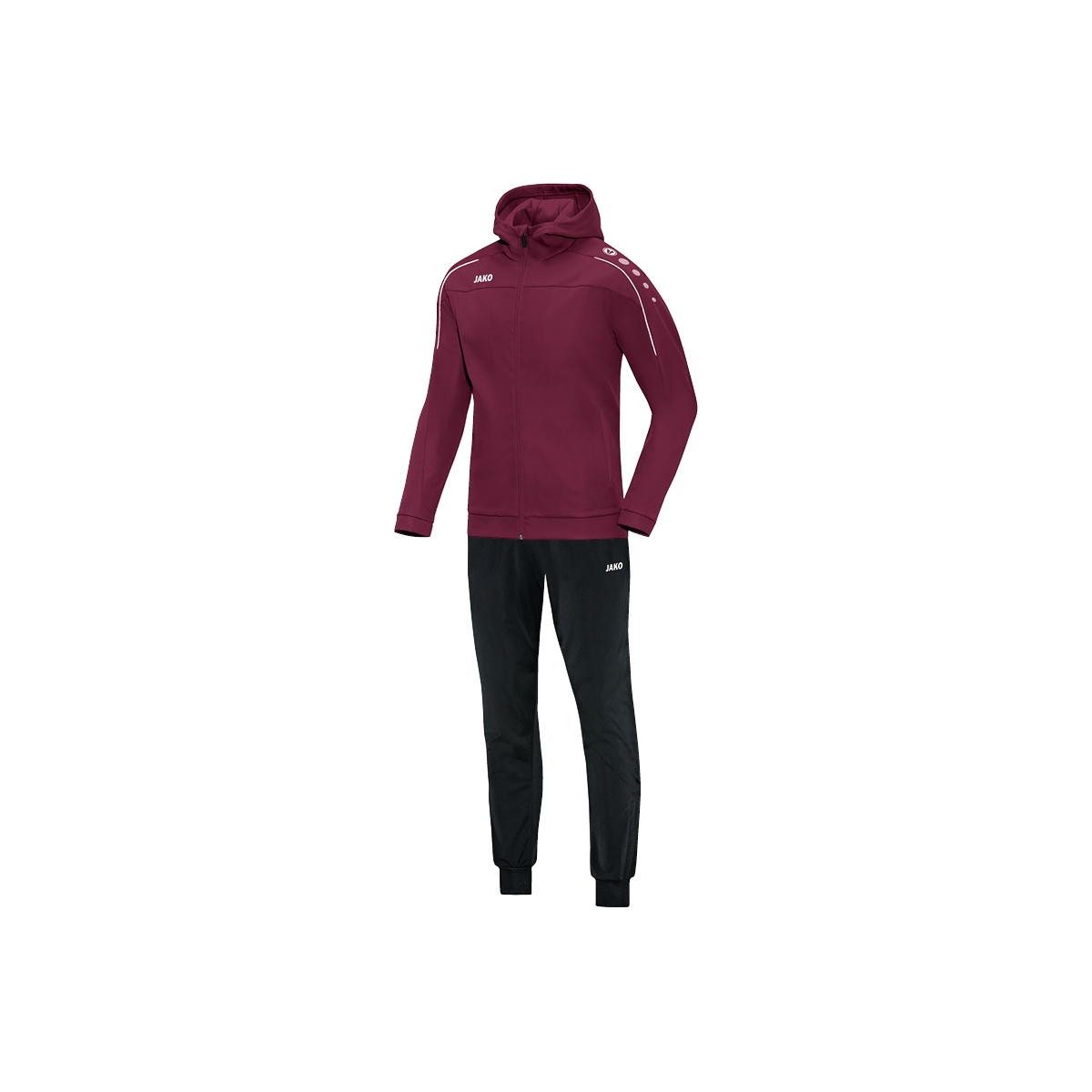 Jako Jogginganzug M9450 Trainingsanzug Polyester Classico mit Kapuze günstig online kaufen