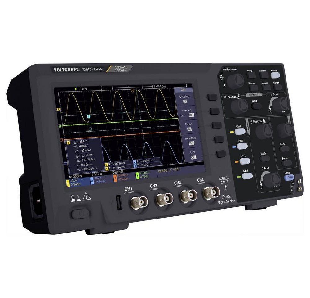 Thumbnail - VOLTCRAFT Multimeter Digital-Oszilloskop, Digital-Speicher (DSO)