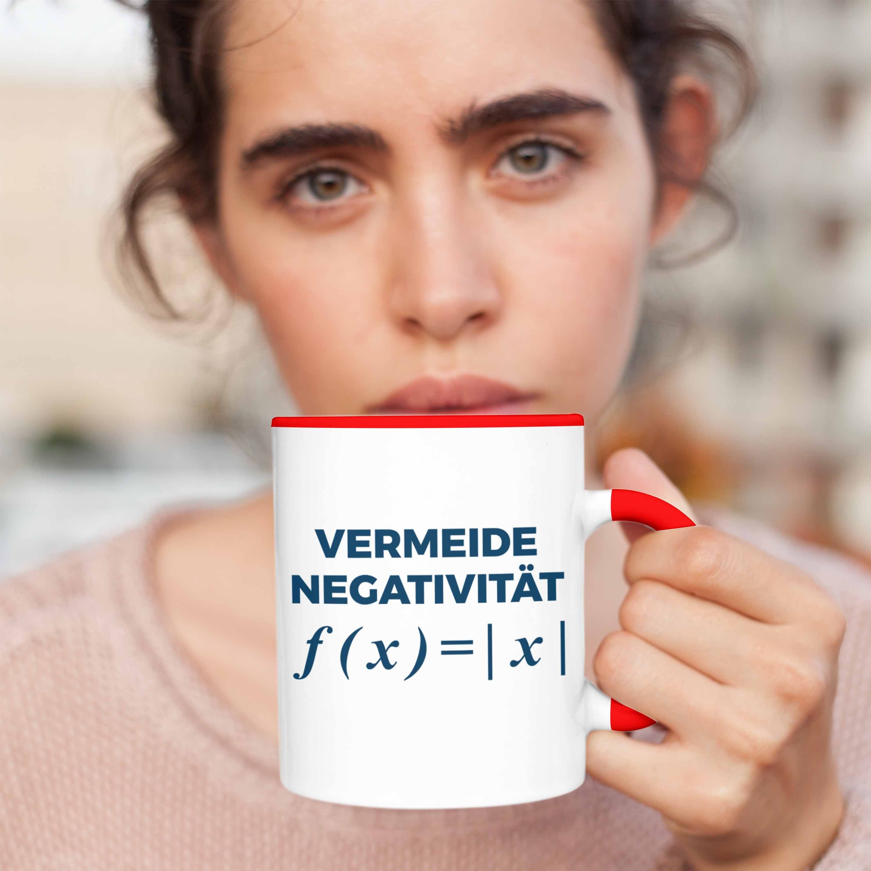 Kaffeetasse Trendation Tassen Spruch Rot Geschenk Mathematiker Mathelehrer Physik Trendation Tasse Tasse Lustig Mathestudent - Physiker