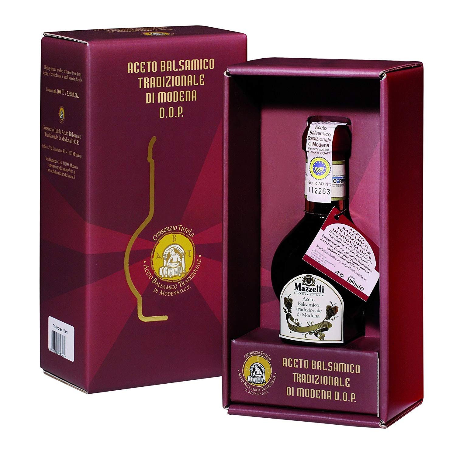 Mazzetti Essig, Mazzetti Balsamico Tradizionale di Modena DOP extra alt g.U. 100 ml
