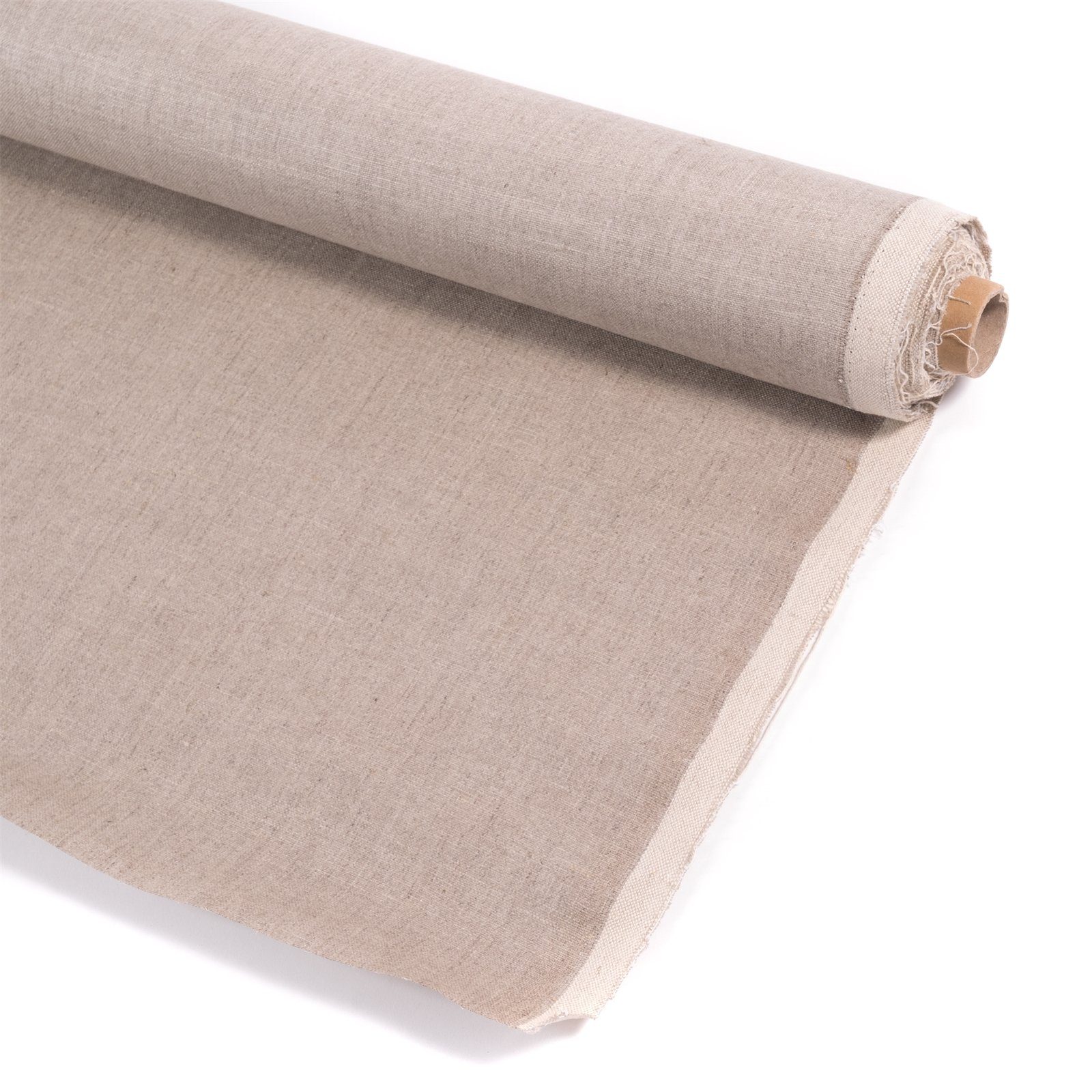 BK BILDERRAHMEN KOLMER Leinwand LEINEN LEINWAND AUF ROLLE 400gsm, 1,7x10 m, 100% Leinen, Malfertig. Einfach Auspacken und loslegen.