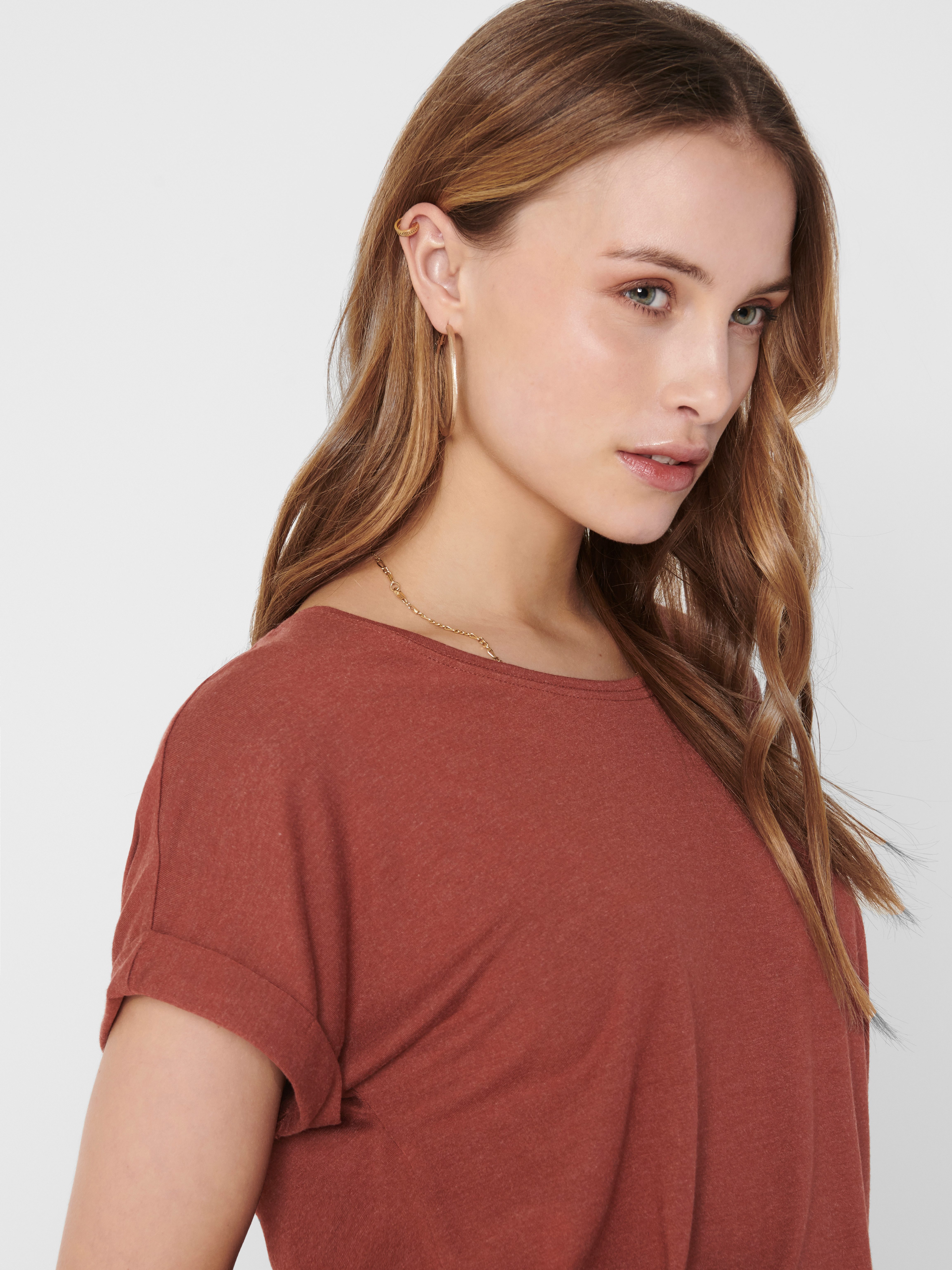 ONLY T-Shirt ONLMOSTER – Kurzarmshirt mit Aufschlag und klassischem Look un günstig online kaufen