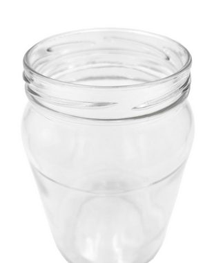 BURI Vorratsdose Einmachglas 900ml Vorratsglas Einweckglas Konservenglas Schraubdeckel, Glas